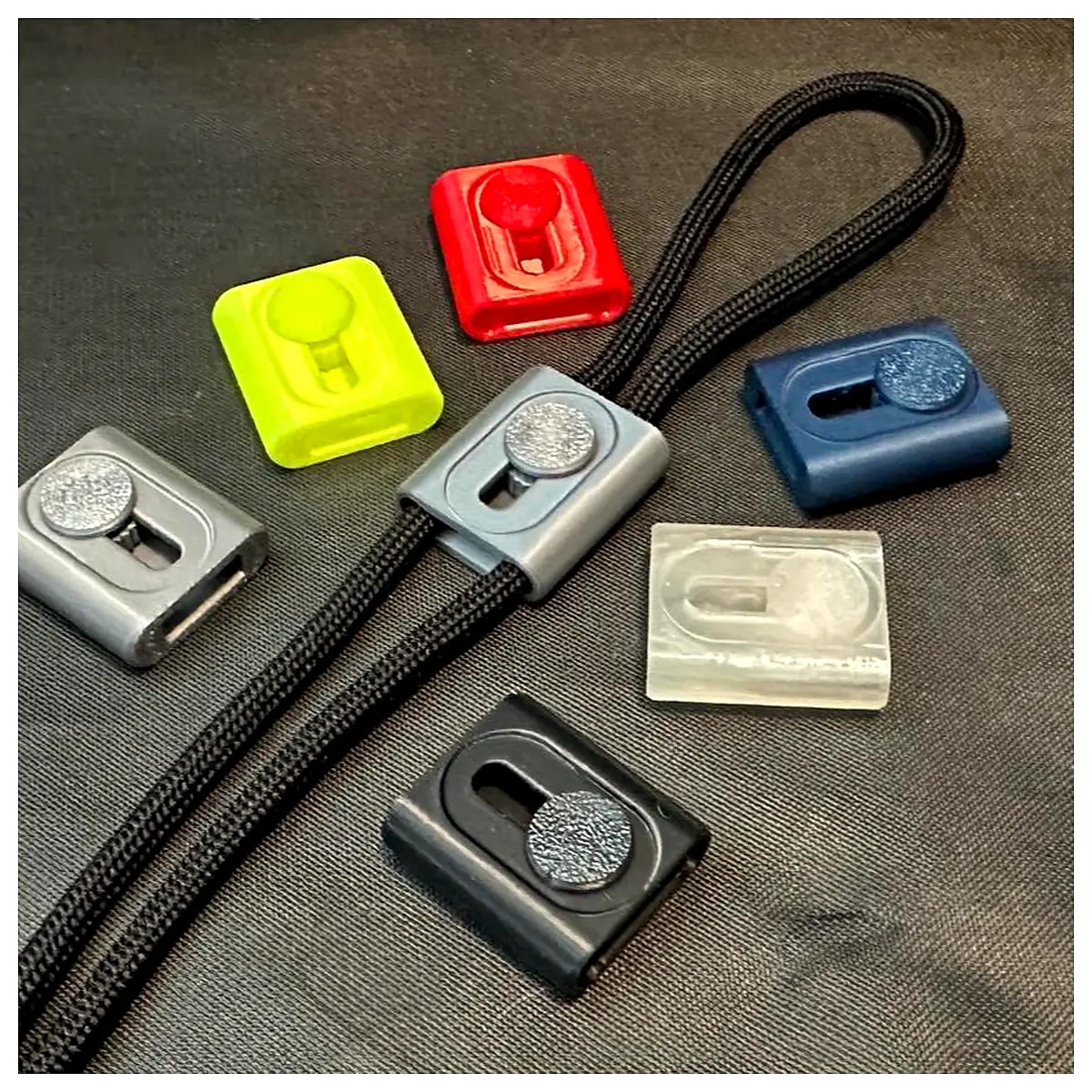 Strong Slim Modern Paracord Lock Smooth Skull Lock Accessories Cord Repair Parts