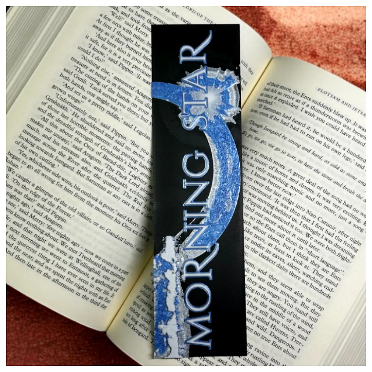 Morning Star Bookmark Red Rising Series Book Accessory Decoration Memorial Gift Morning Star Bookmark