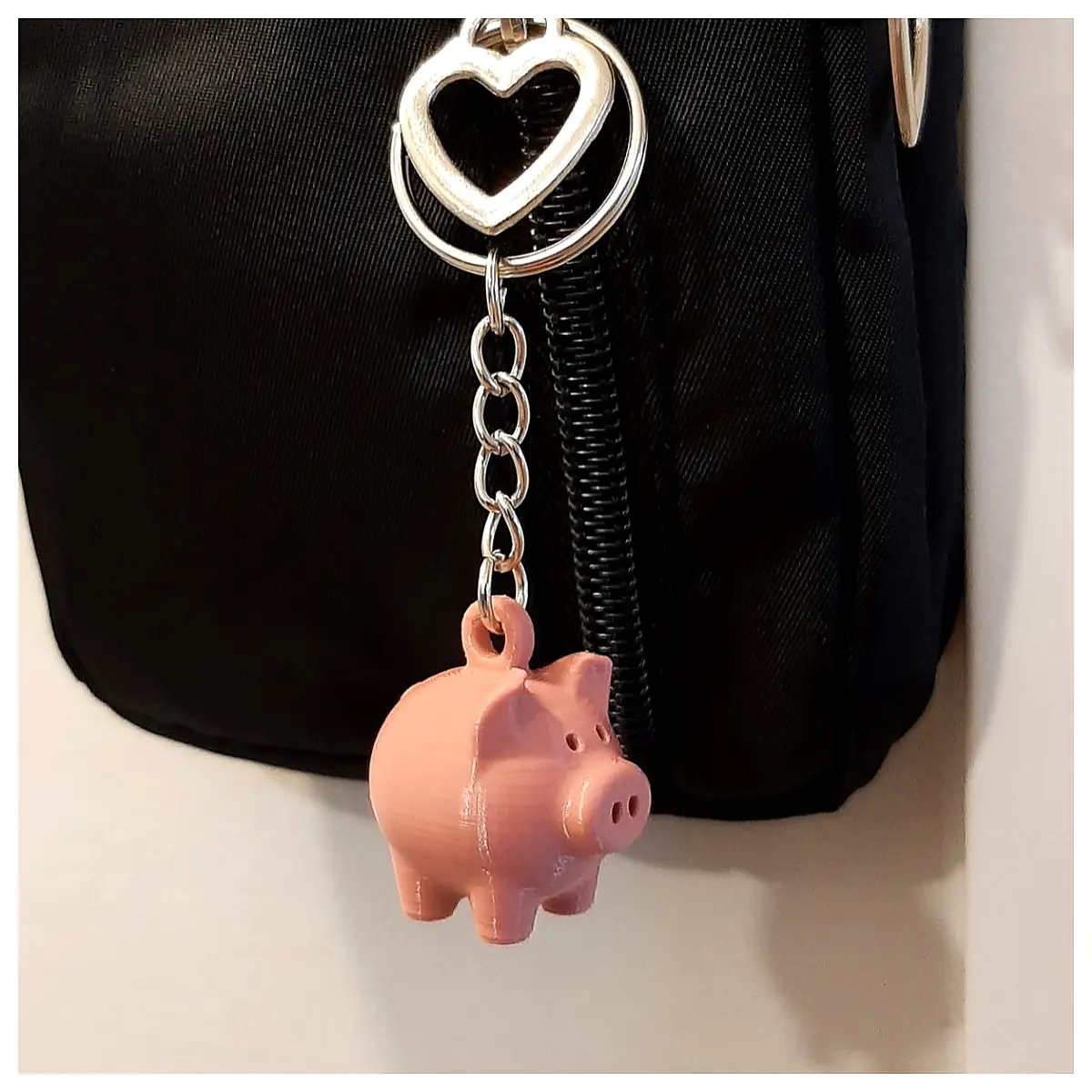 Pig Keychain Charm Keyring Universal Pig Toy Pet Decoration Parts Repair