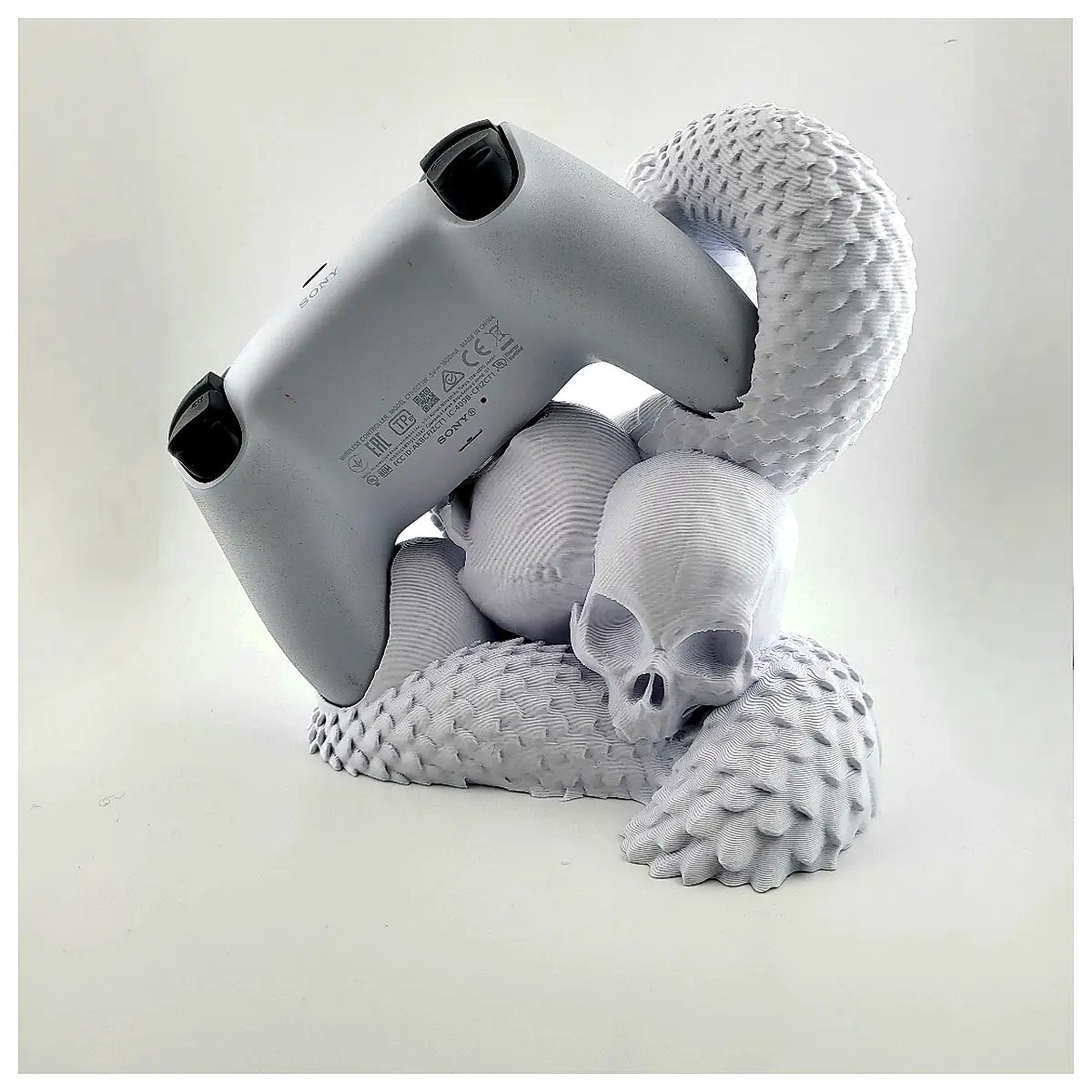 PS5 Controller Stand Snake Skull Design Universal Game Holder Accessory Stand Gaming Storage Solution
