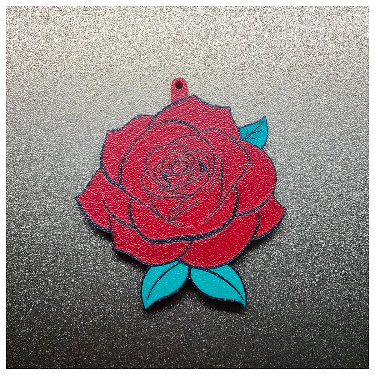 Rose Keychain Valentine s Day Gift Romantic Keepsake Floral Love Bouquet Gift