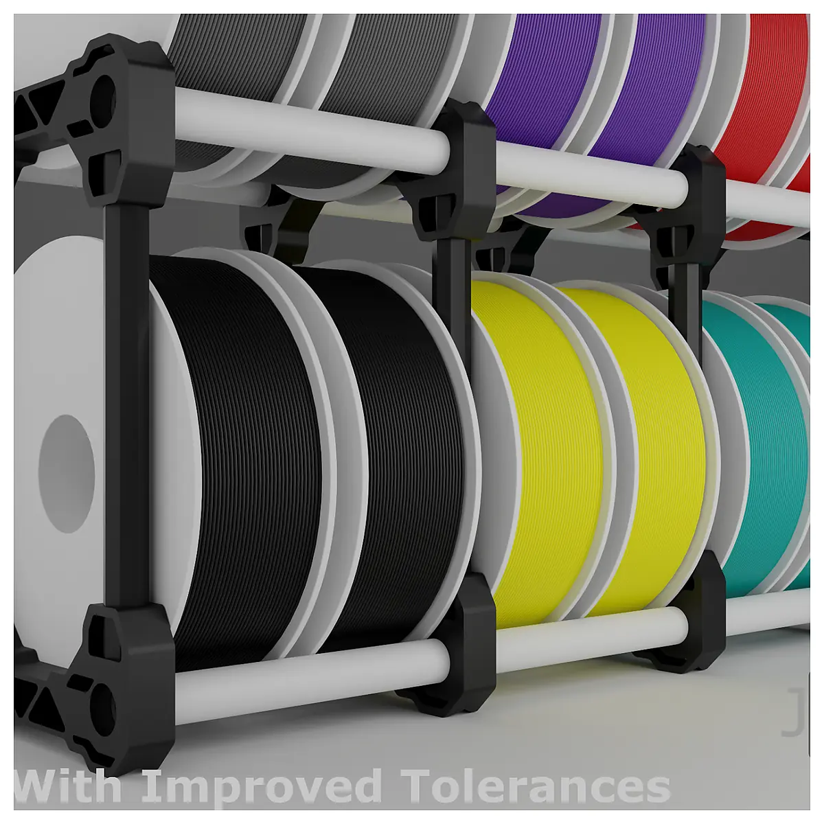 Modular 3D Printer Filament Rack Holder Support Stand Storage Universal Accessory Kit