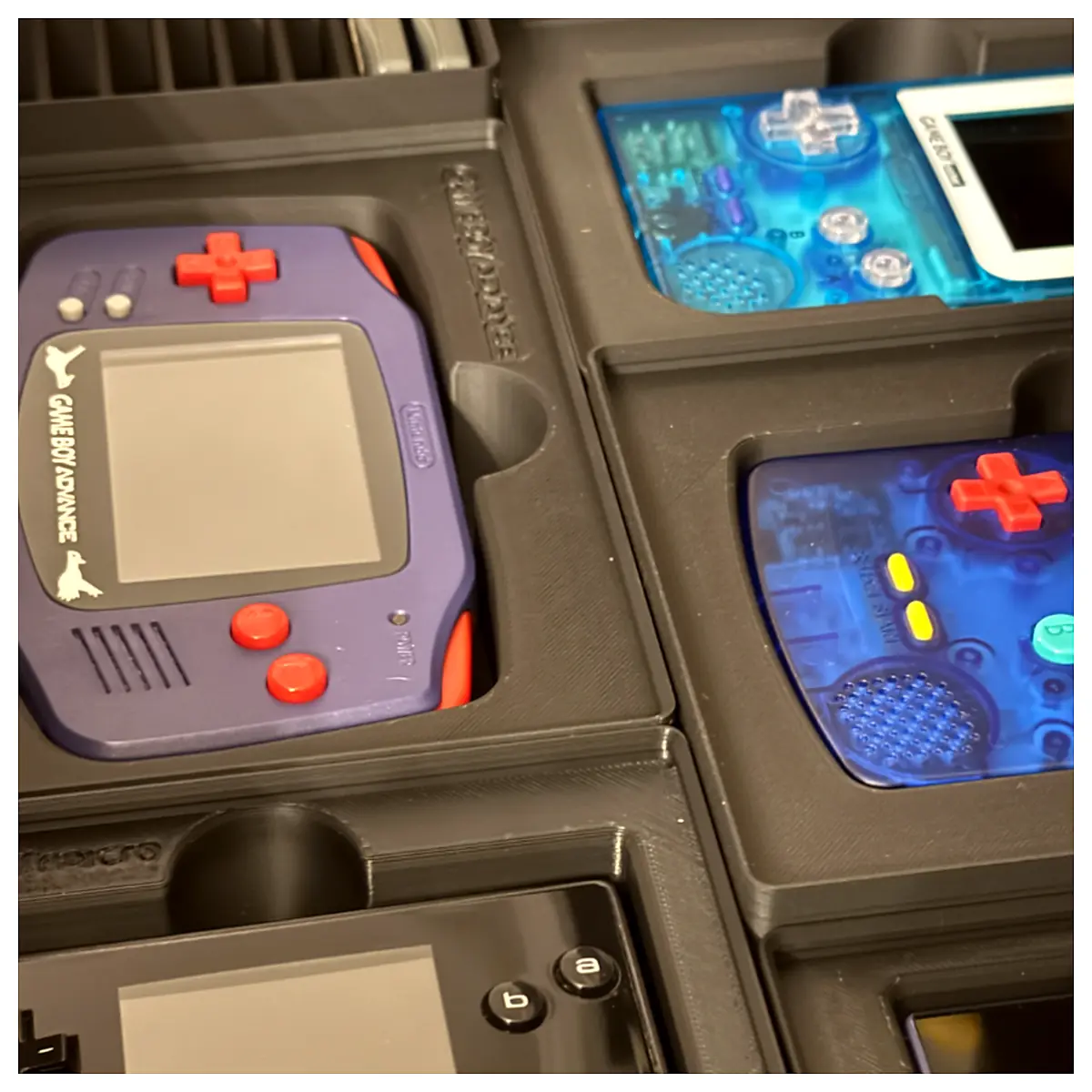 Game Boy Storage Box Game Parts Game Repair Organizer Versatile Storage Game Collection Accessories
