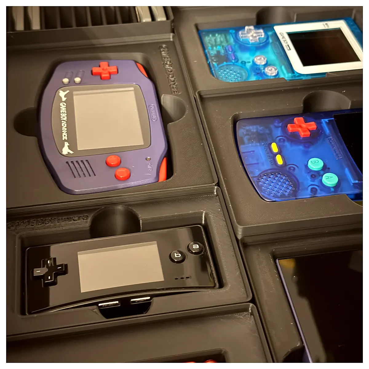 Game Boy Storage Box Game Parts Game Repair Organizer Versatile Storage Game Collection Accessories