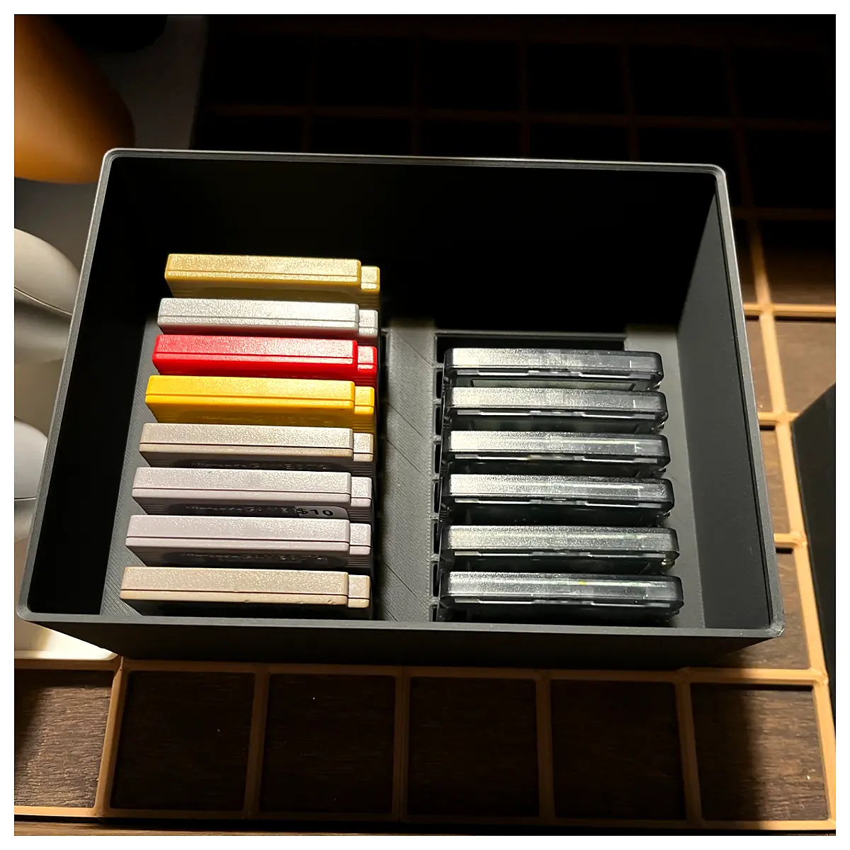 Game Boy Storage Box Game Parts Game Repair Organizer Versatile Storage Game Collection Accessories
