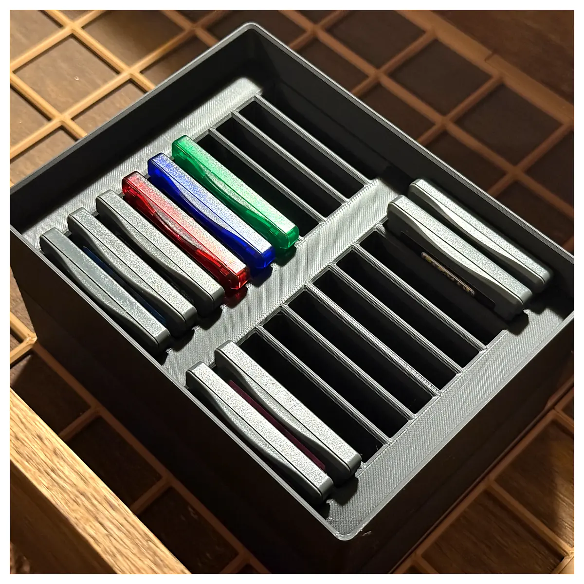 Game Boy Storage Box Game Parts Game Repair Organizer Versatile Storage Game Collection Accessories