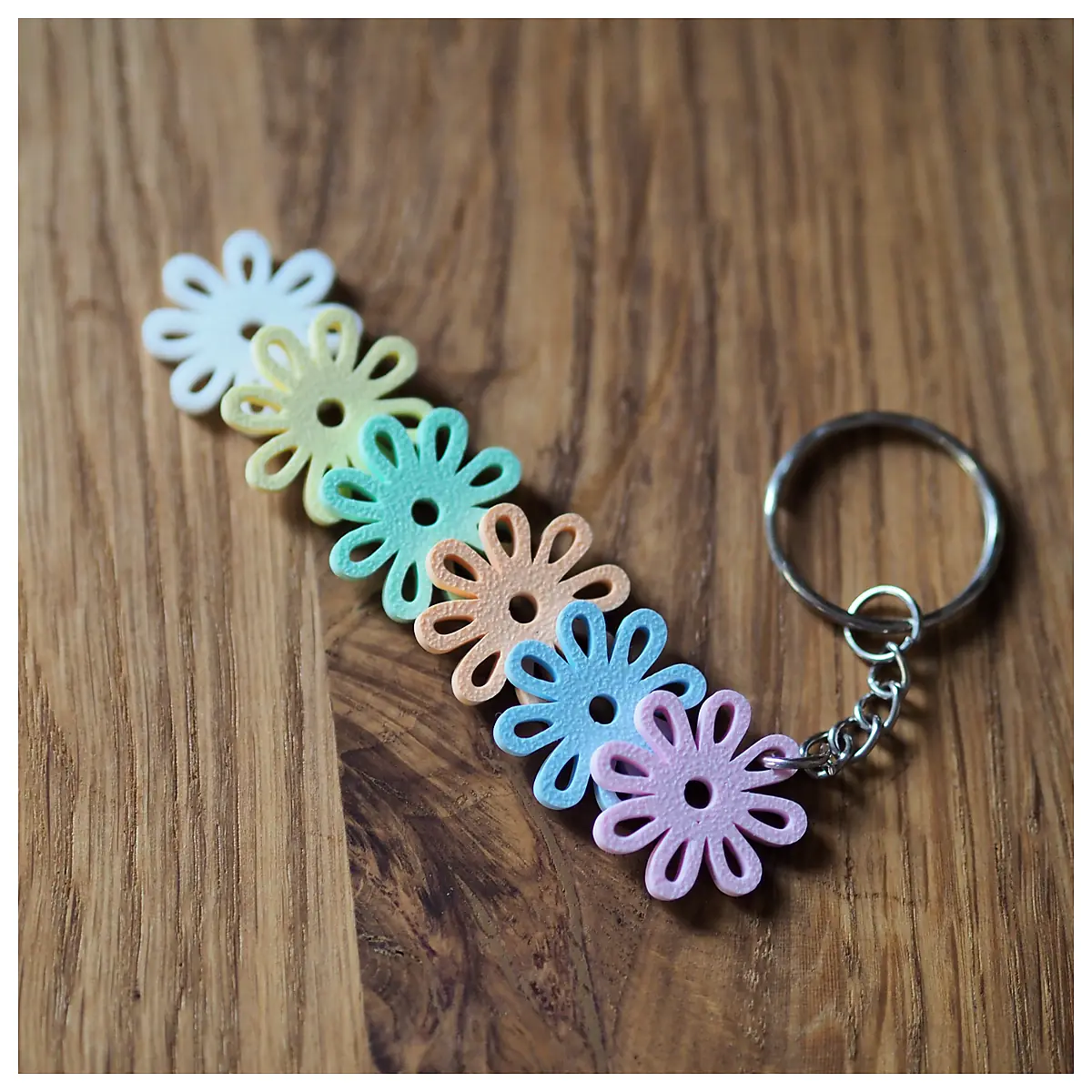 Flower Keychain Floral Keyring Flower Art Decoration Eternal Flower Fresh Flower Gift Creative Gift Gift for Girlfriend Gift for Best Friend