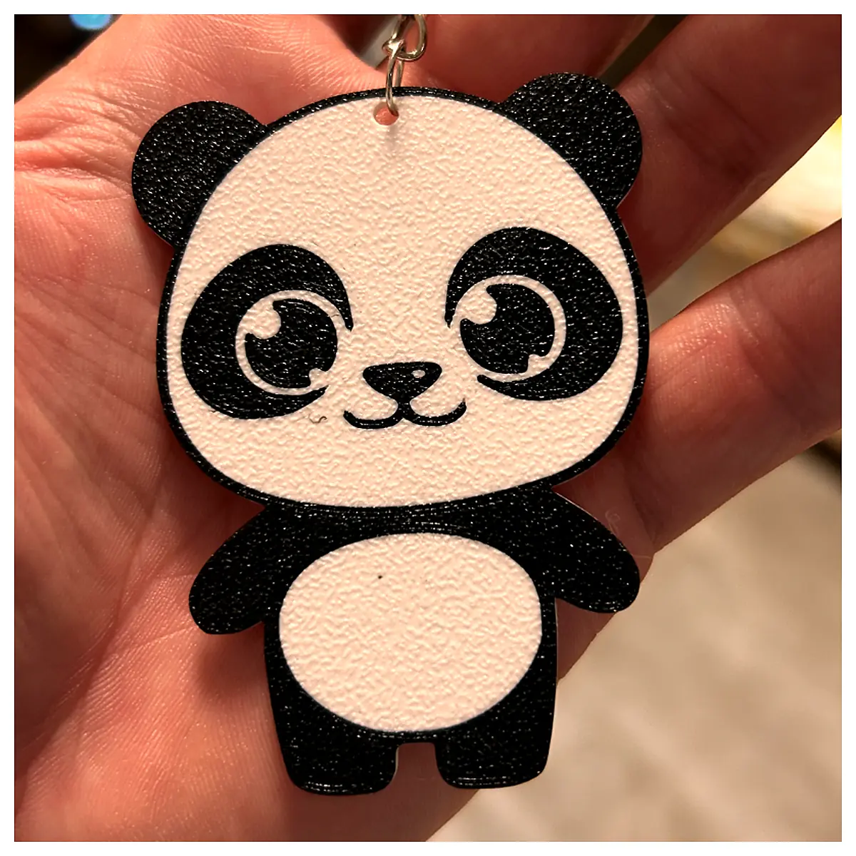 Panda Keychain Wholesale Retail Souvenir Animal Keyring Panda Gift Panda Collection