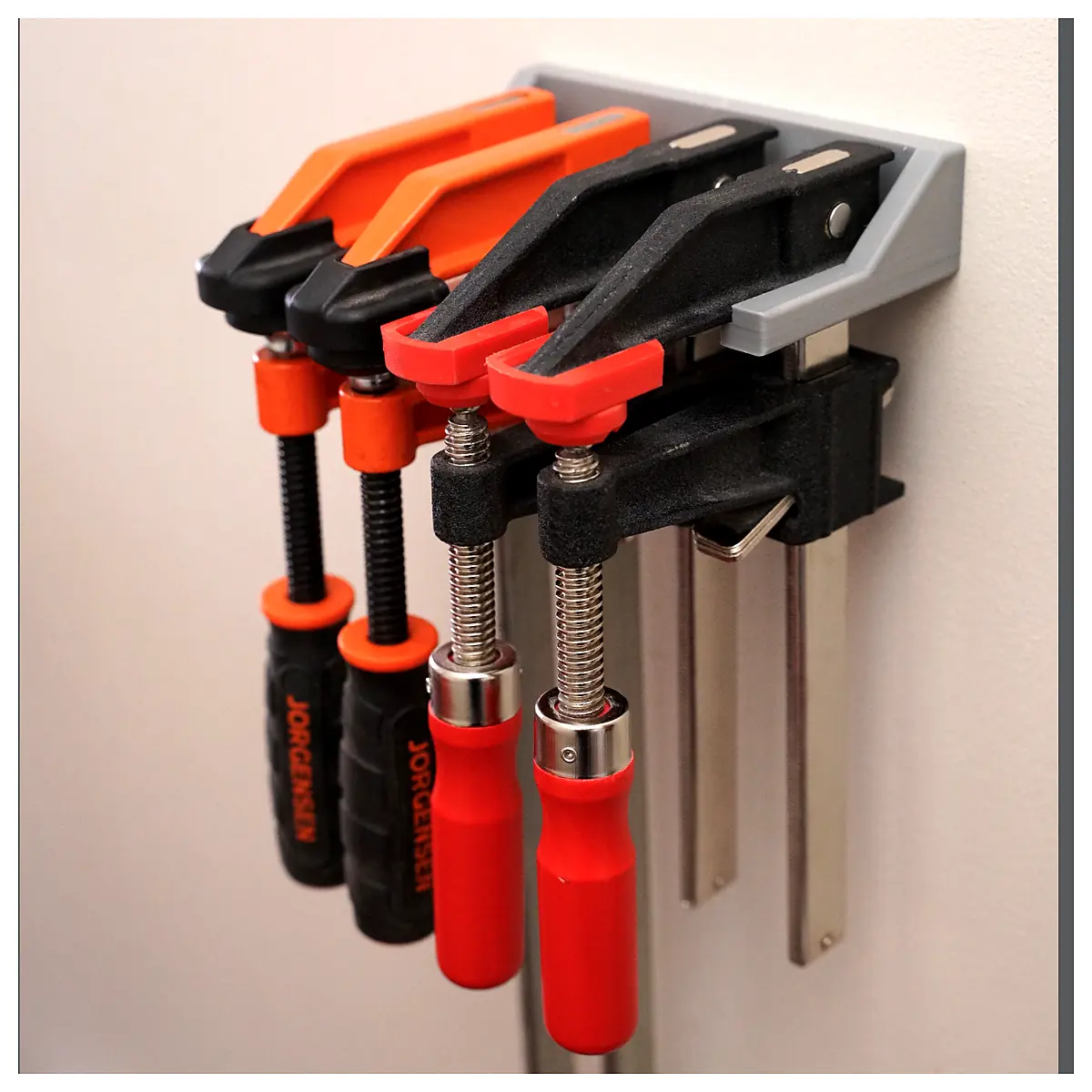 Heavy Duty Wall Rack F Clamp System Universal Clamp Parts Repair Maintenance