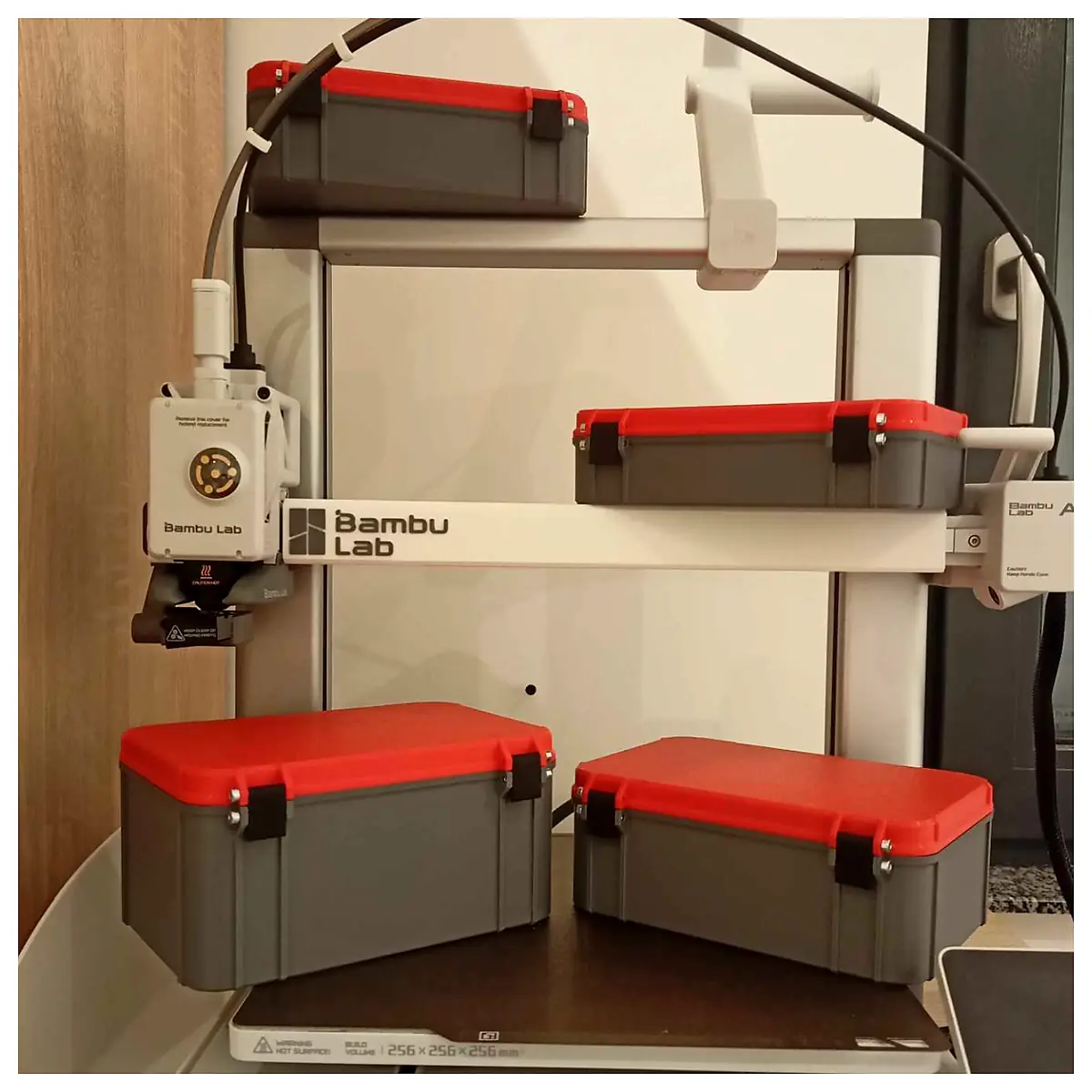 Rugged Box Parametric Templates 3D Printing Parts Customizable Spray Coating Ready to Print