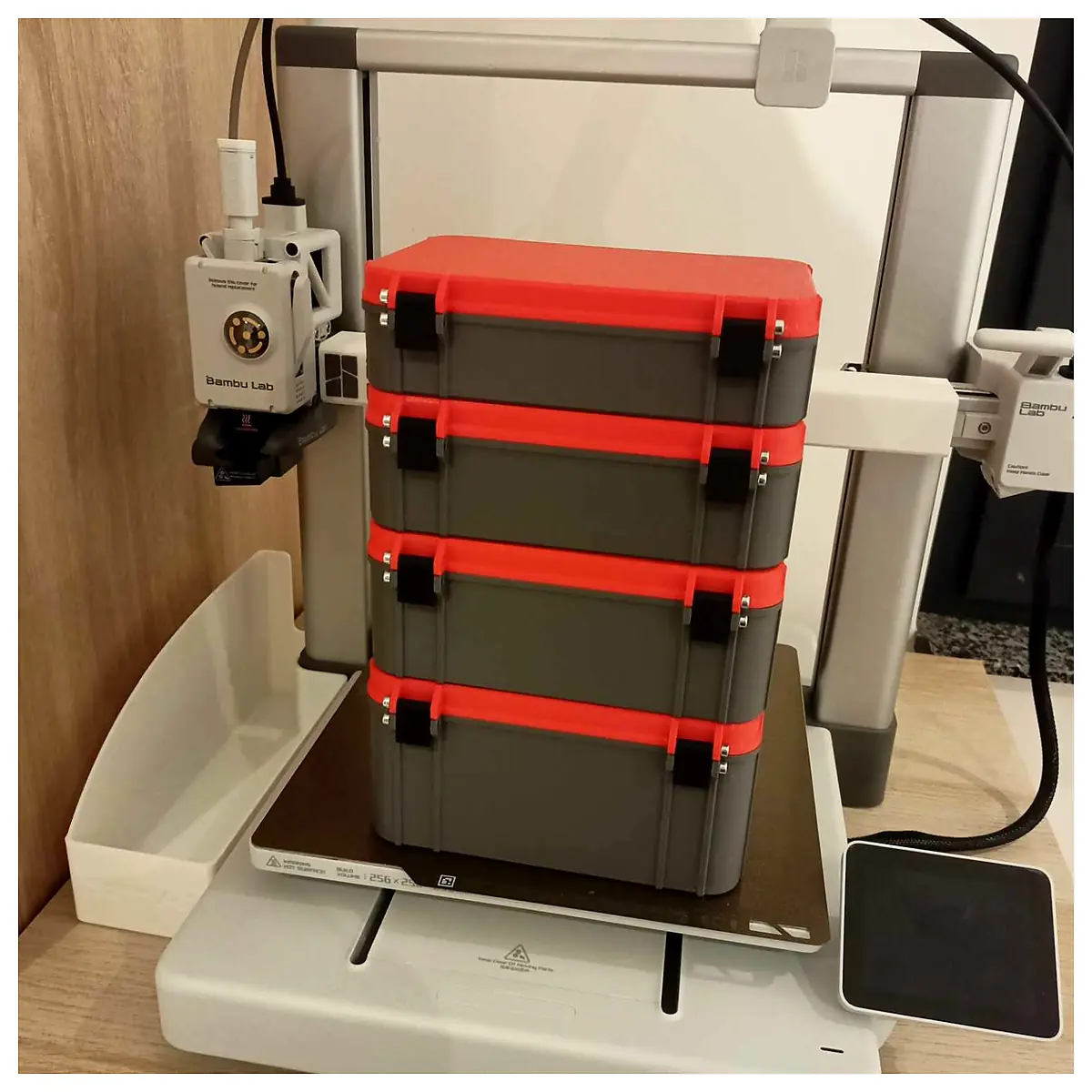 Rugged Box Parametric Templates 3D Printing Parts Customizable Spray Coating Ready to Print
