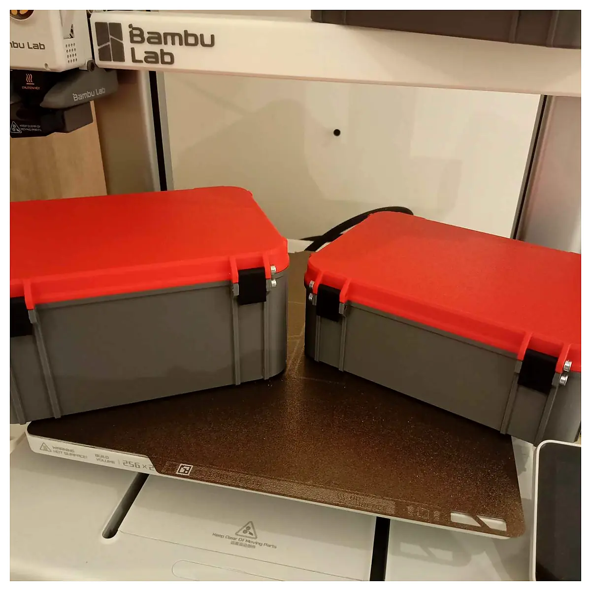 Rugged Box Parametric Templates 3D Printing Parts Customizable Spray Coating Ready to Print