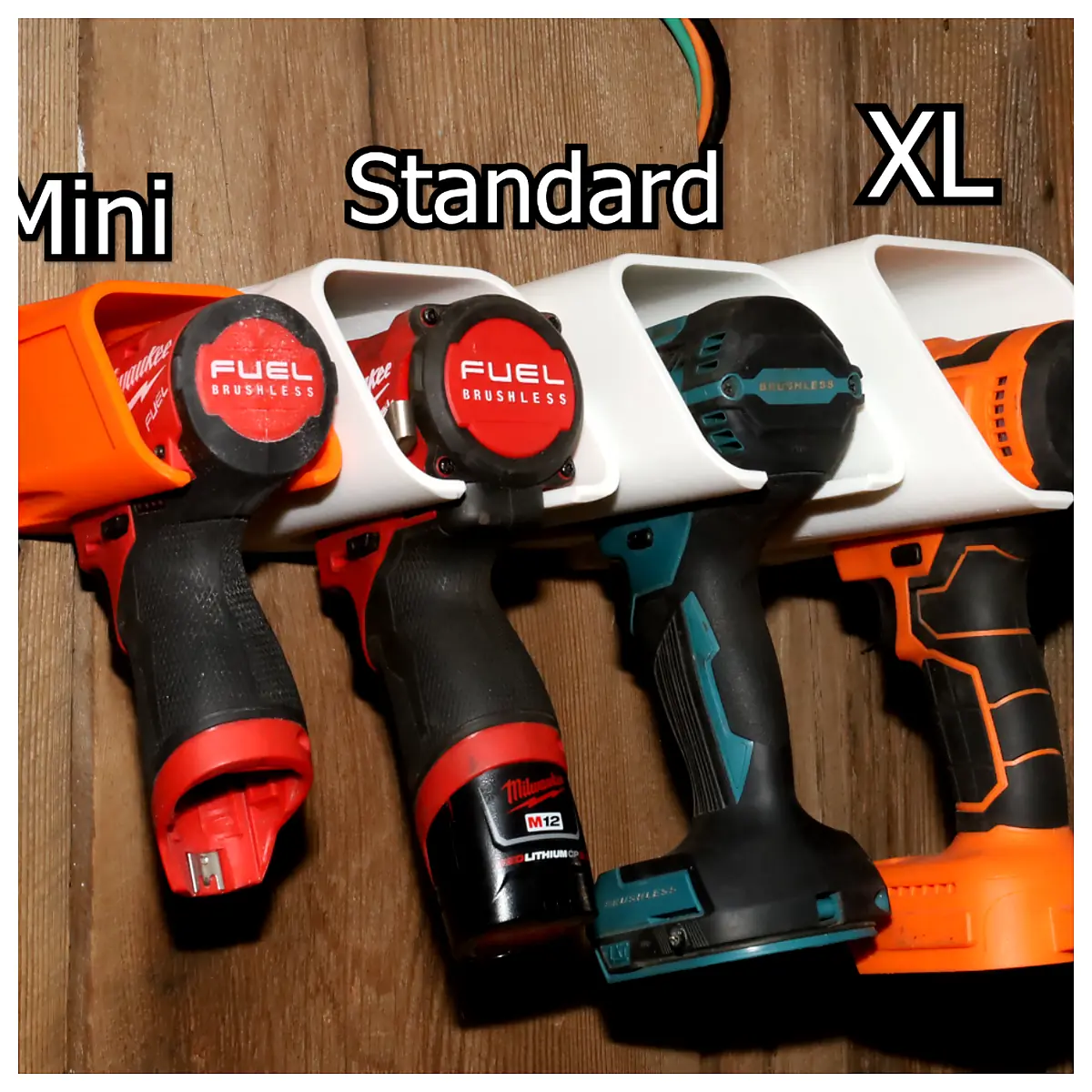 Drill Holder Wall Mount No Shelf Drill Stand Adjustable Drill Guide Tool Support