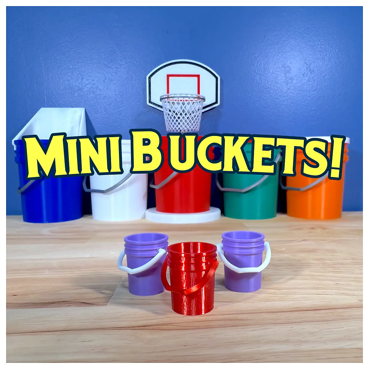 Mini Buckets Small Bucket Storage Container Parts Repair Storage Solutions