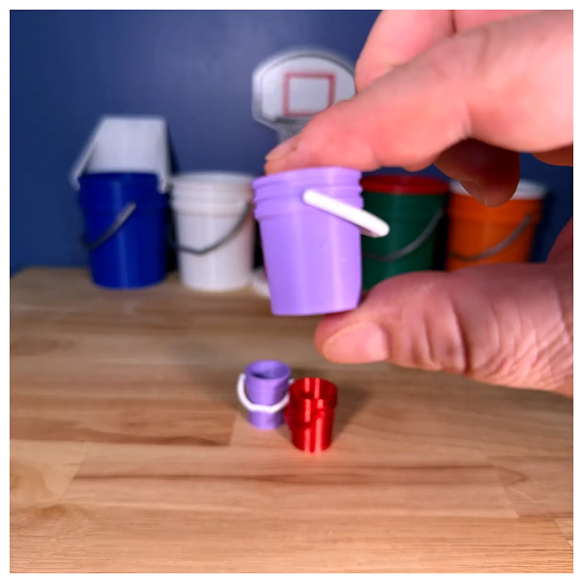 Mini Buckets Small Bucket Storage Container Parts Repair Storage Solutions