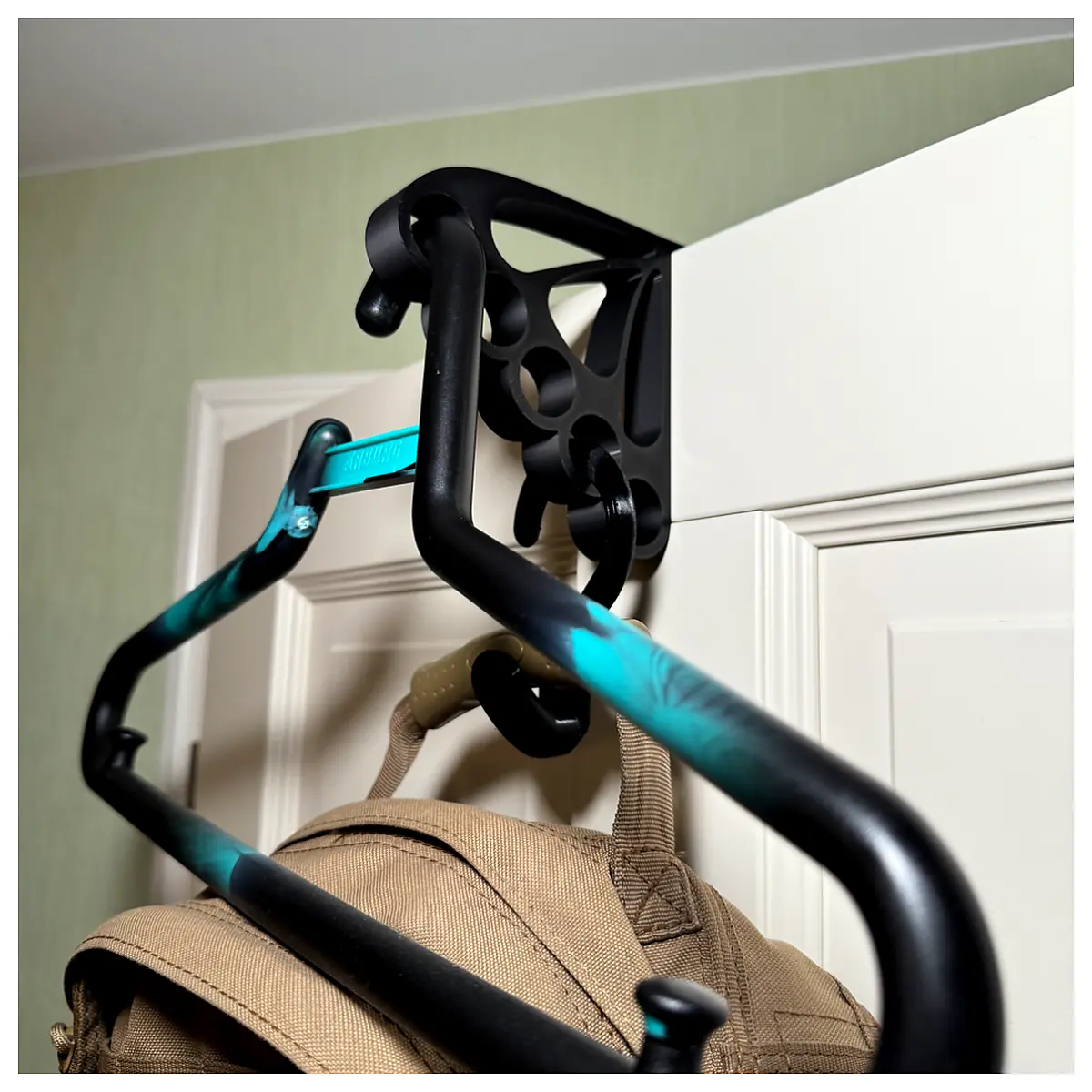Door Hook 5 Hangers Universal Hanger Holder Door Hanger Organizer Clothes Rack Door Mount Simple