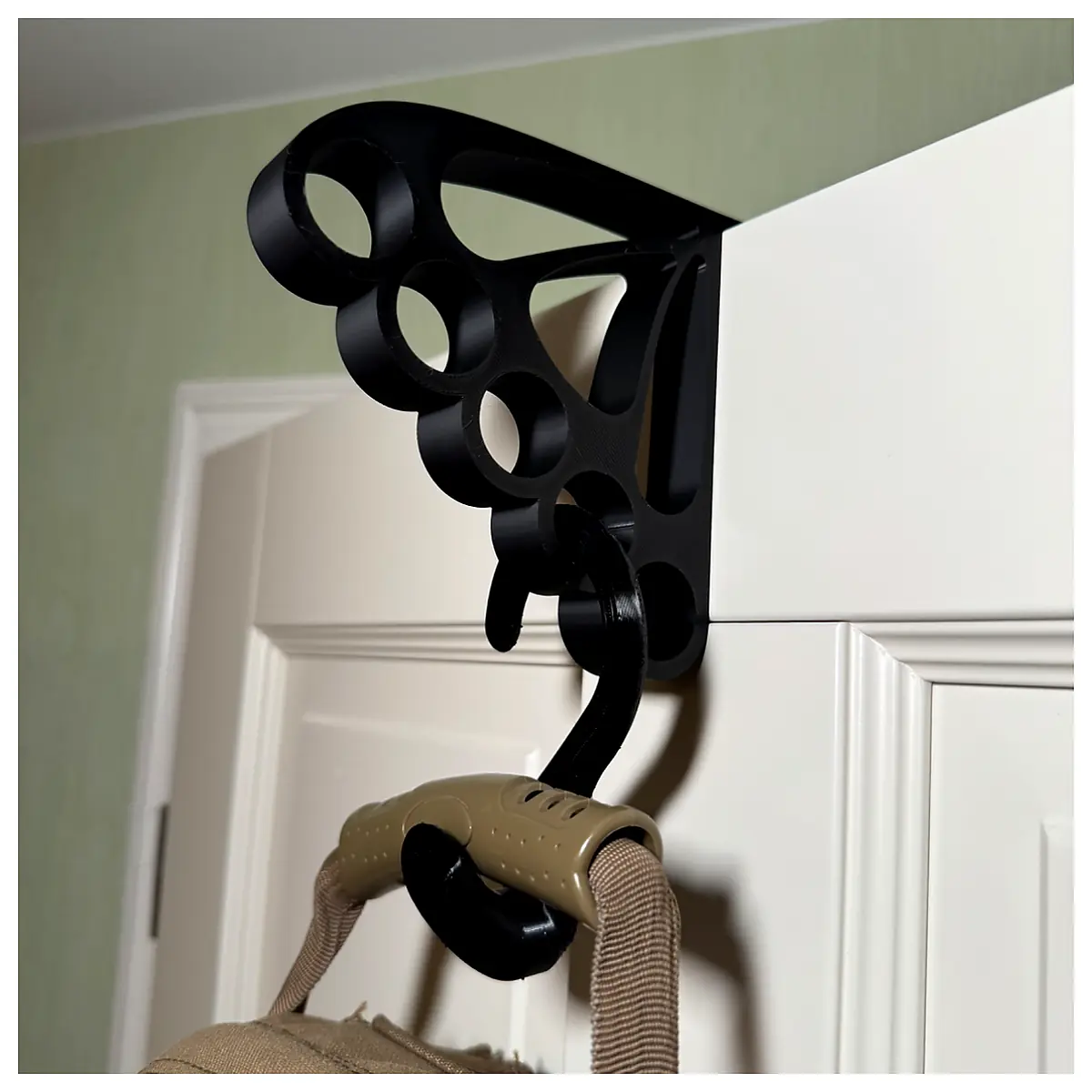 Door Hook 5 Hangers Universal Hanger Holder Door Hanger Organizer Clothes Rack Door Mount Simple