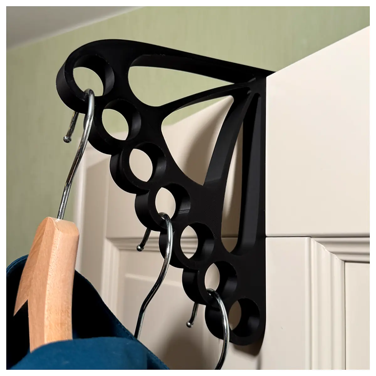 Door Hook 7 Hanger Universal Door Hanger Hook Installation Accessories Anti Slip Hanger Hook