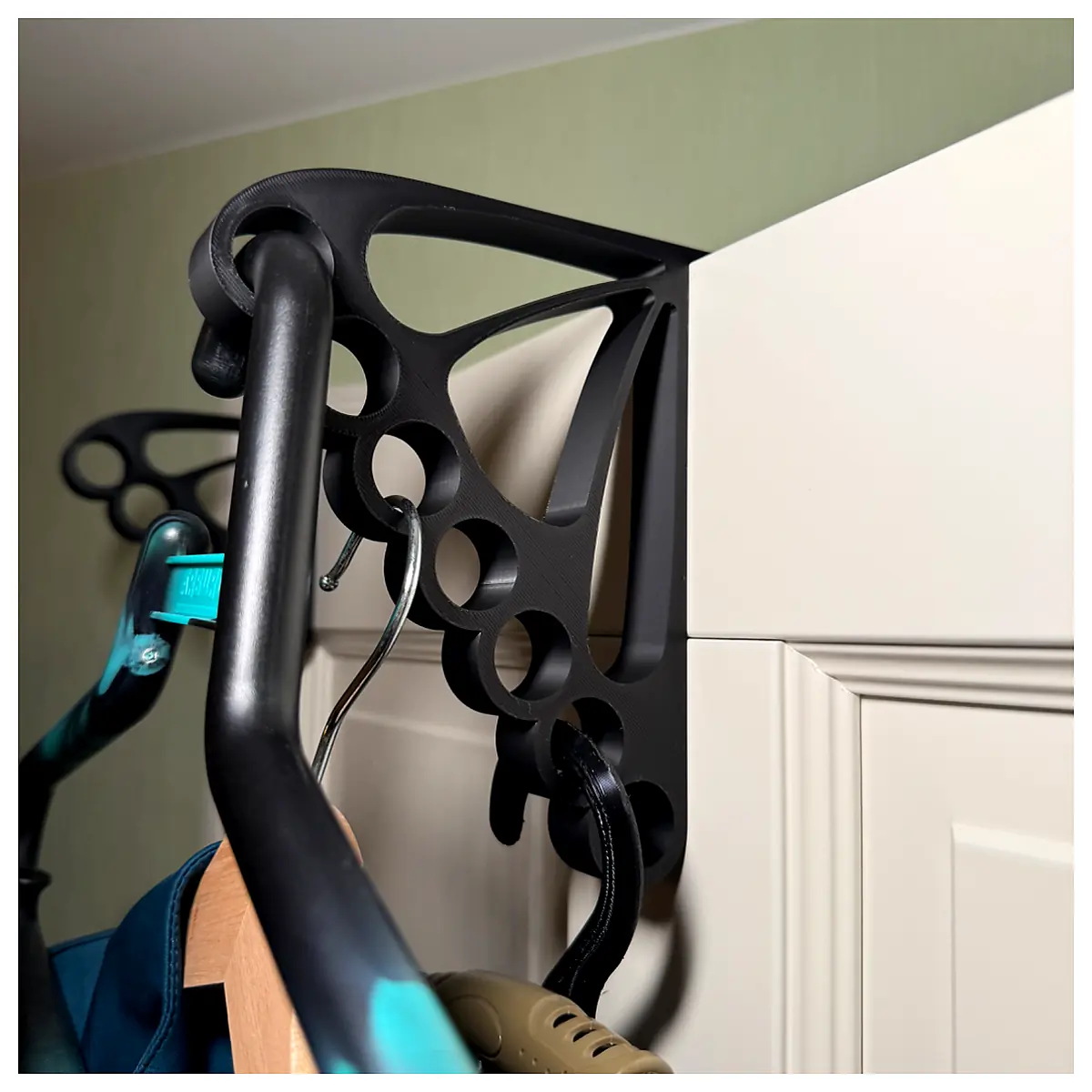 Door Hook 7 Hanger Universal Door Hanger Hook Installation Accessories Anti Slip Hanger Hook