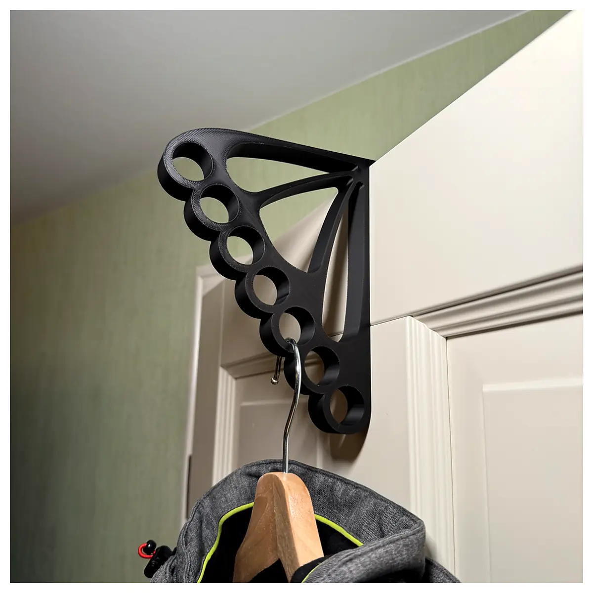 Door Hook 7 Hanger Universal Door Hanger Hook Installation Accessories Anti Slip Hanger Hook