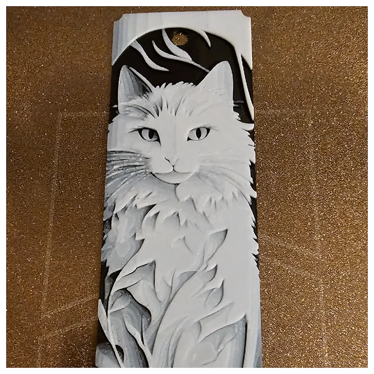 Paper Craft Cat Bookmark Cute Kitten Paper Product Decoration Writing Hobby Creative Gift Handmade