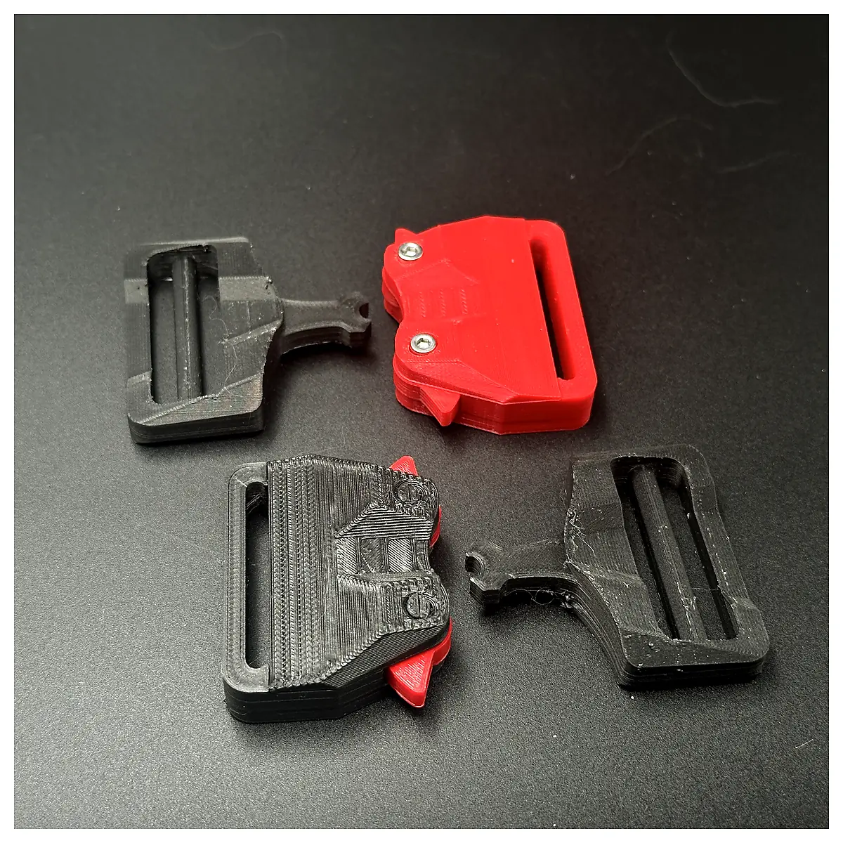 Tactical Belt Buckle Clip Fast Buckle Universal Military Parts Repair