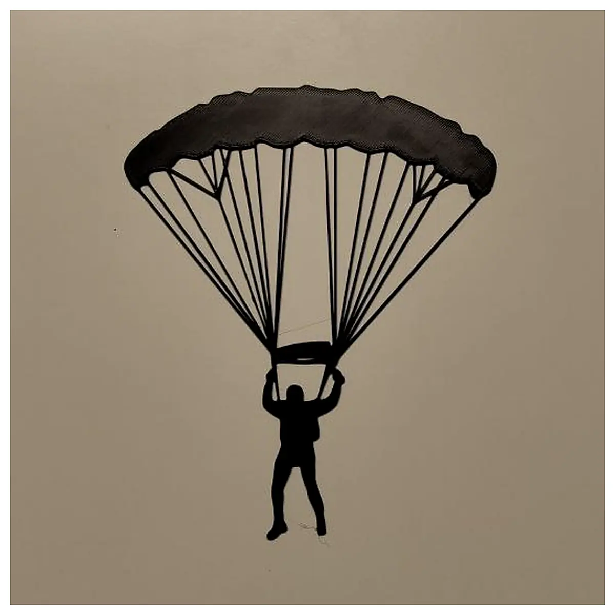 Parachute Wall Art Hanging Decor Canvas Print Wall Art Room Decor Modern Art Large