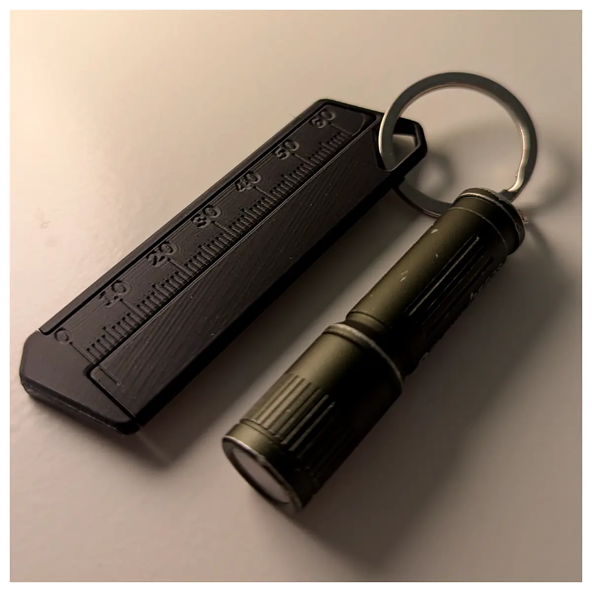Keyring Caliper Tool Measurement Accuracy Calibration Repair Key Measurement