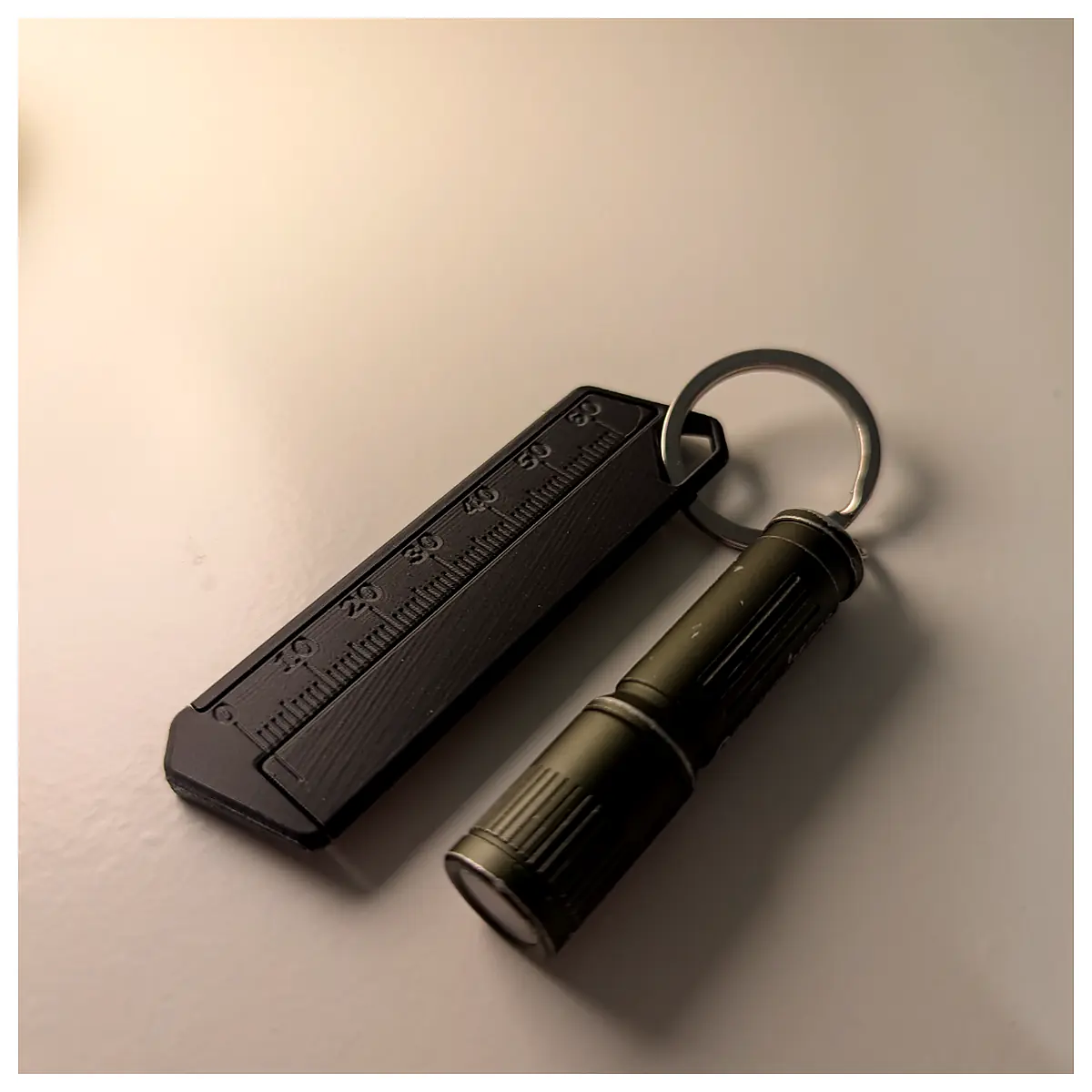 Keyring Caliper Tool Measurement Accuracy Calibration Repair Key Measurement