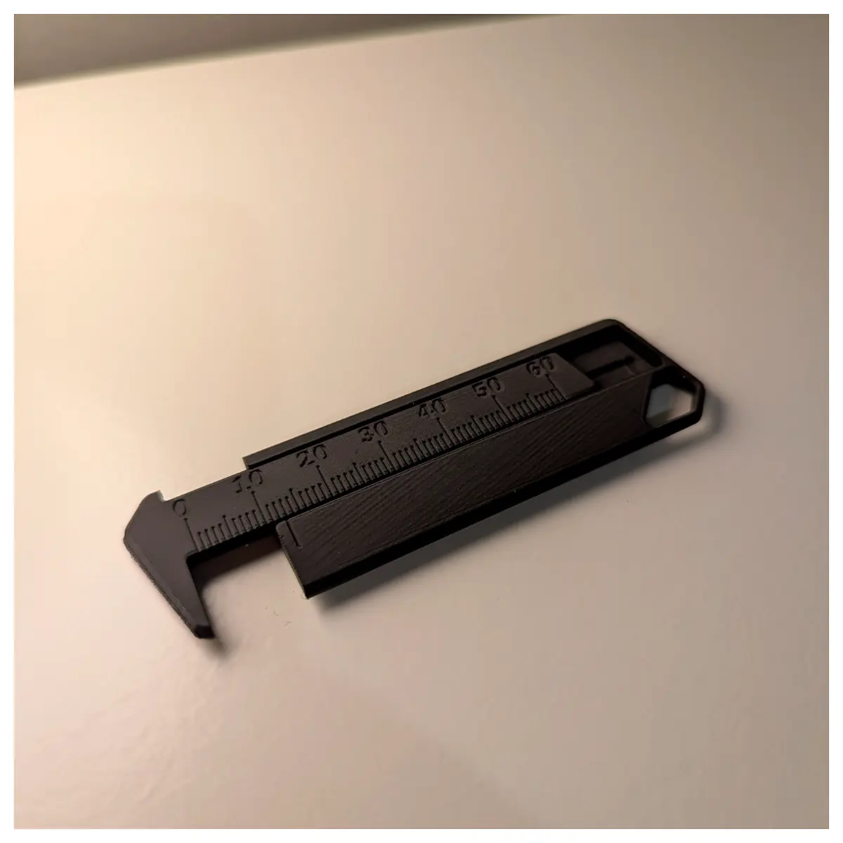 Keyring Caliper Tool Measurement Accuracy Calibration Repair Key Measurement