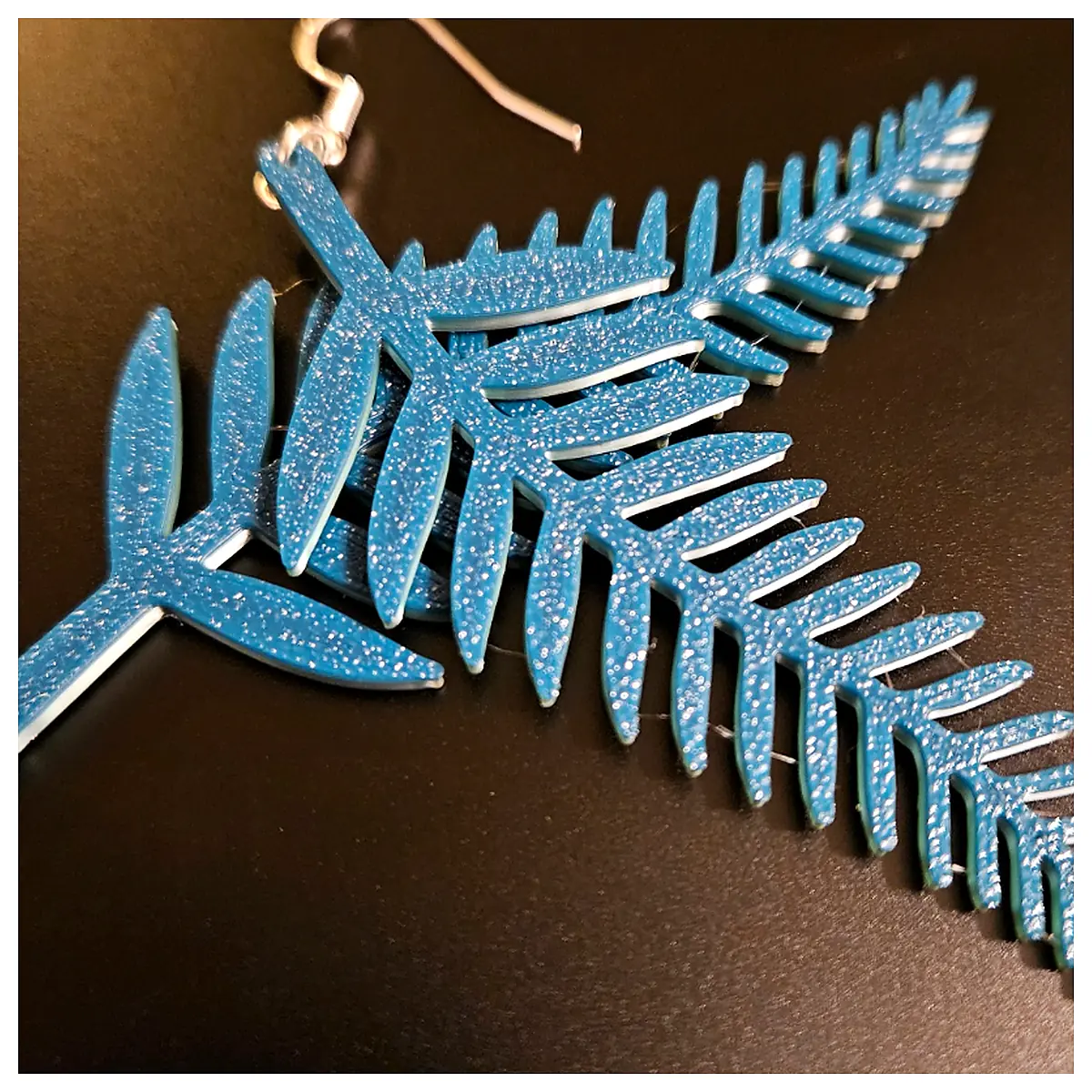 Fern Earrings Natural Fern Earring Leaf Earrings Green Earrings Botanical Earrings Fern Jewelry Leaf Decor Fern Gift Leaf Accessories