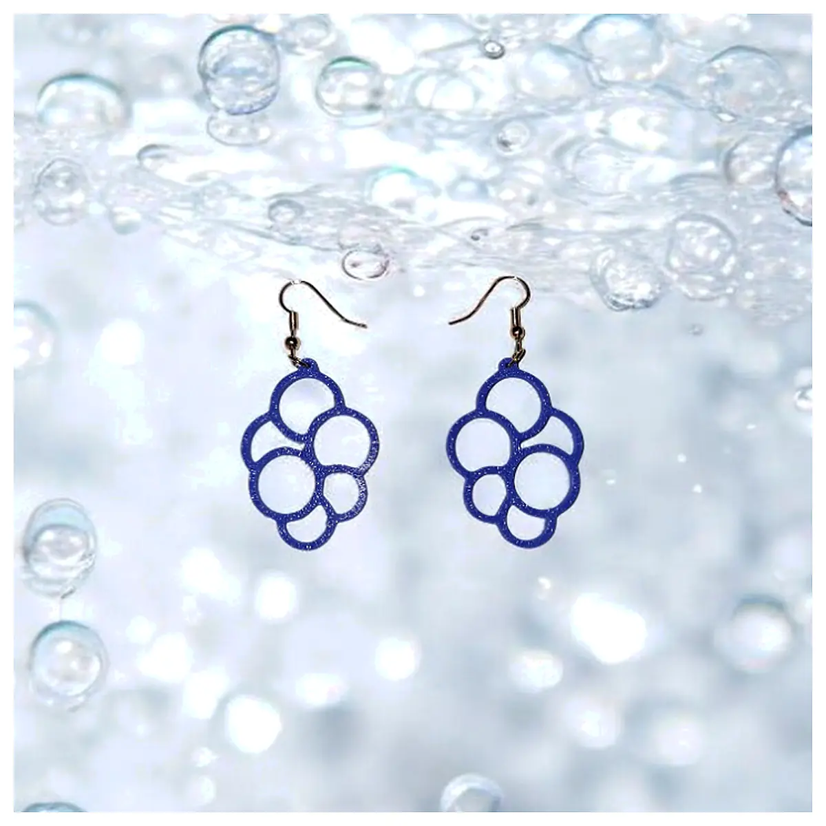 Bubble Earrings Design Drip Shape Sparkling Shine Elegant Accessories Jewelry Parts Buy Now