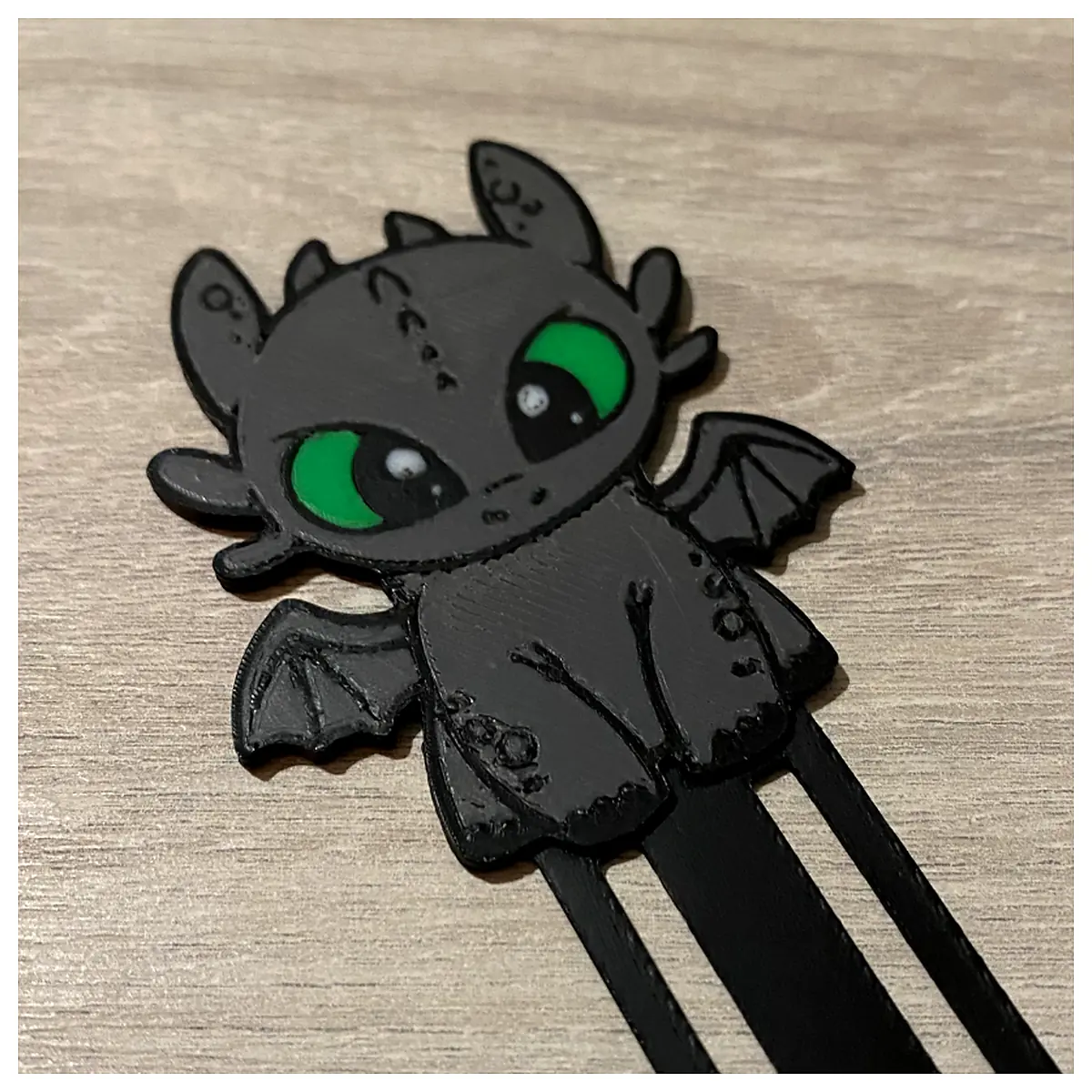 Toothless Night Fury Bookmark Dragon Book Mark Reading Aid Study Supplies Universal Bookmarks