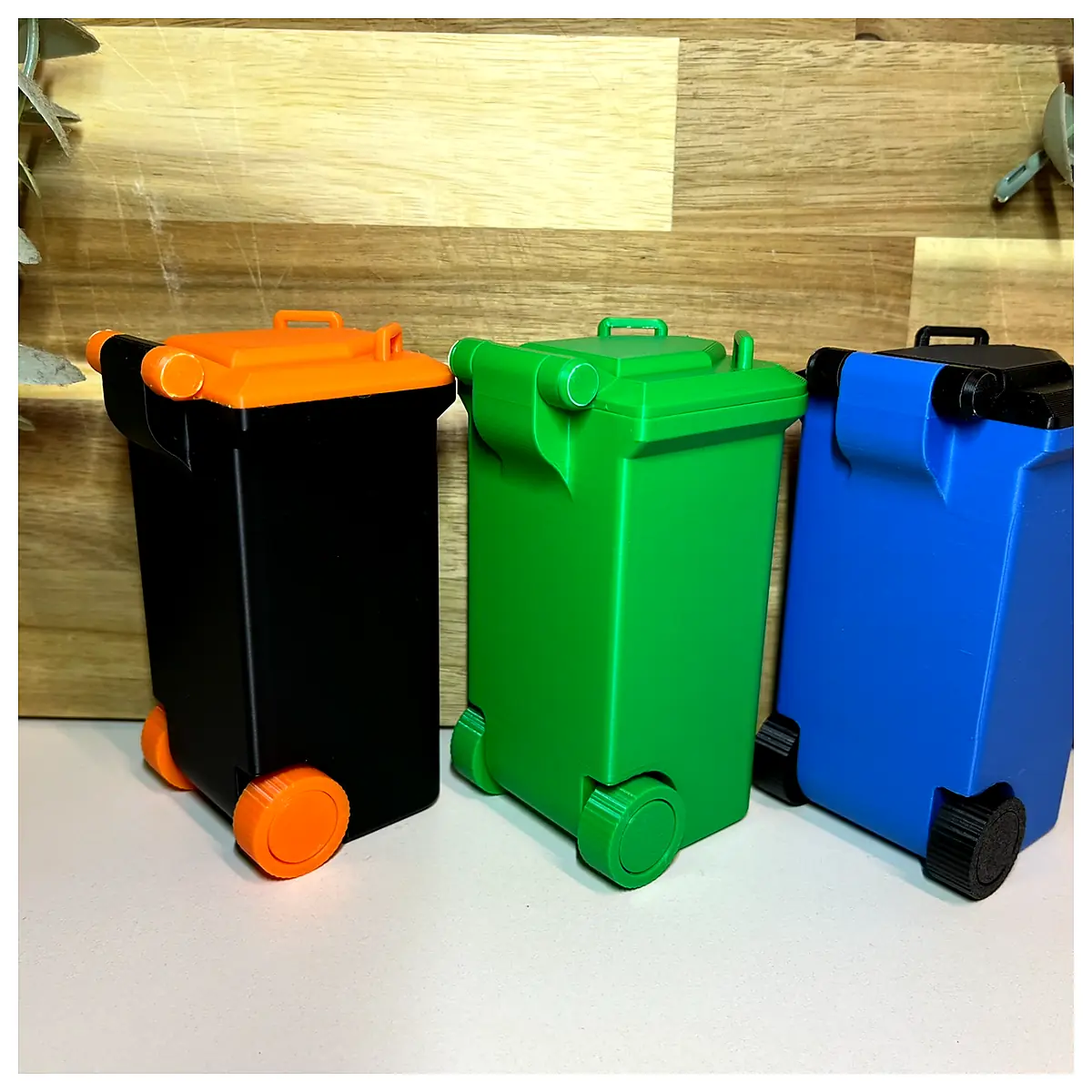 Trash Can Wheelie Bin V3 Universal Waste Receptacle Parts Repair Maintenance