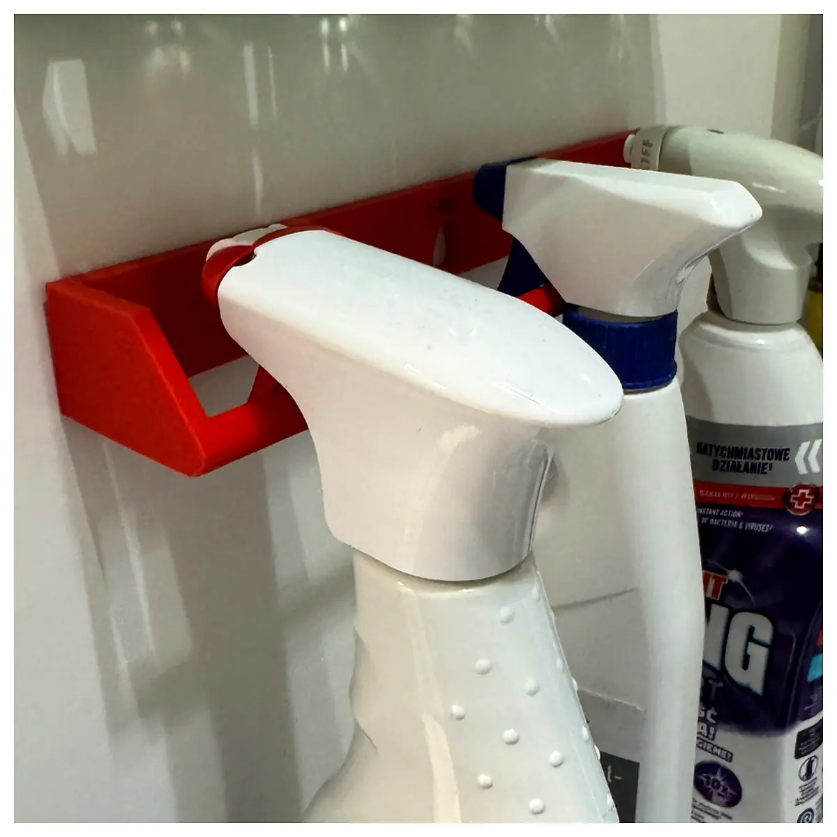Spray Bottle Hanger Organizer Sprayer Storage Car Tool Universal Hanging Device