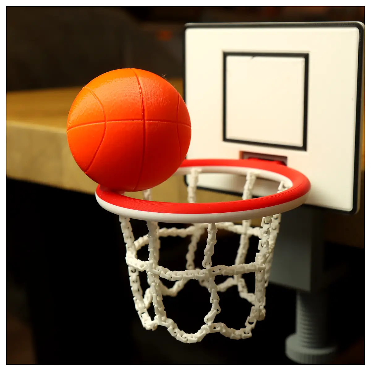 Adjustable Basketball Hoop Portable Indoor Sports Game Ball Shooting Practice Equipment Flexible Hoop