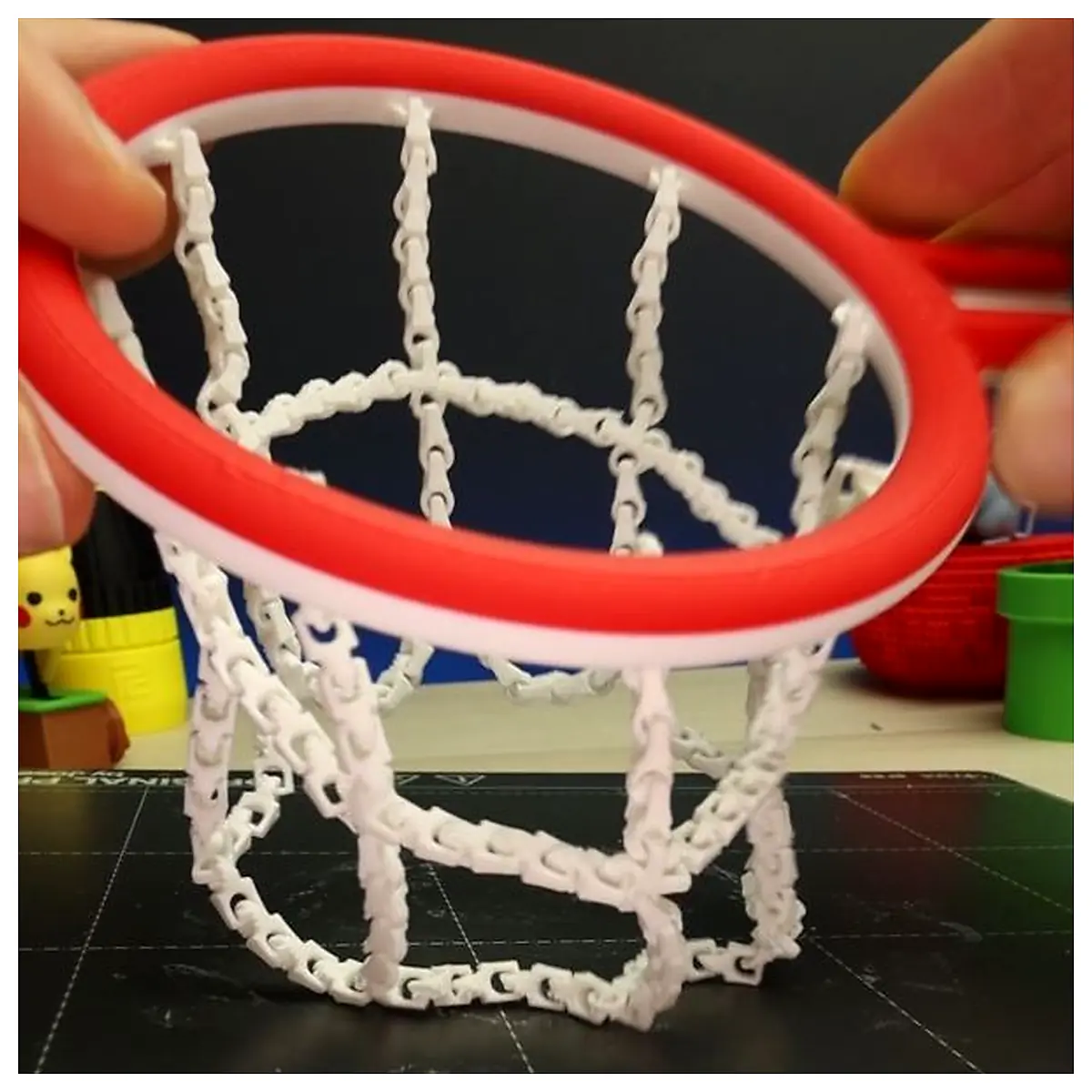 Adjustable Basketball Hoop Portable Indoor Sports Game Ball Shooting Practice Equipment Flexible Hoop