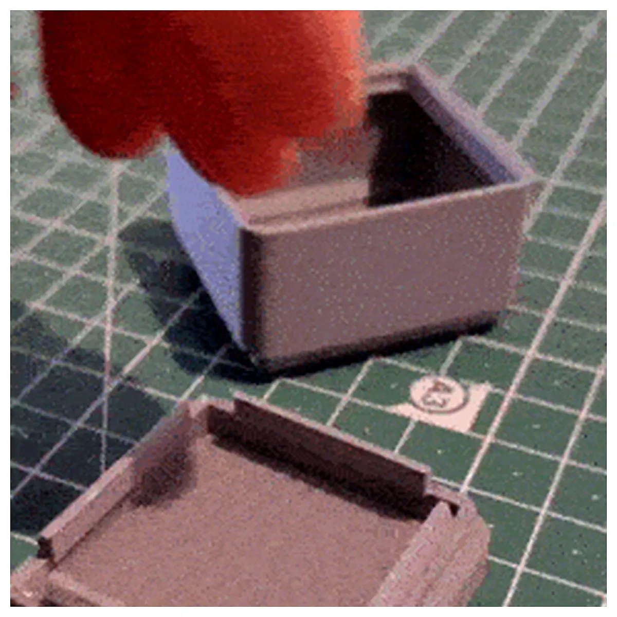 Gridfinity Stackable Lid Click Lock Storage Boxes Containers Organizer Parts