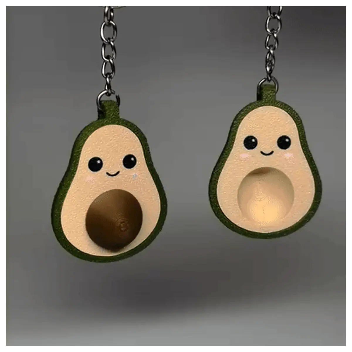 Magnetic Avocados Toys Realistic Fruit Kitchen Learning Toys Kids Educational Fun Avocado Accessories