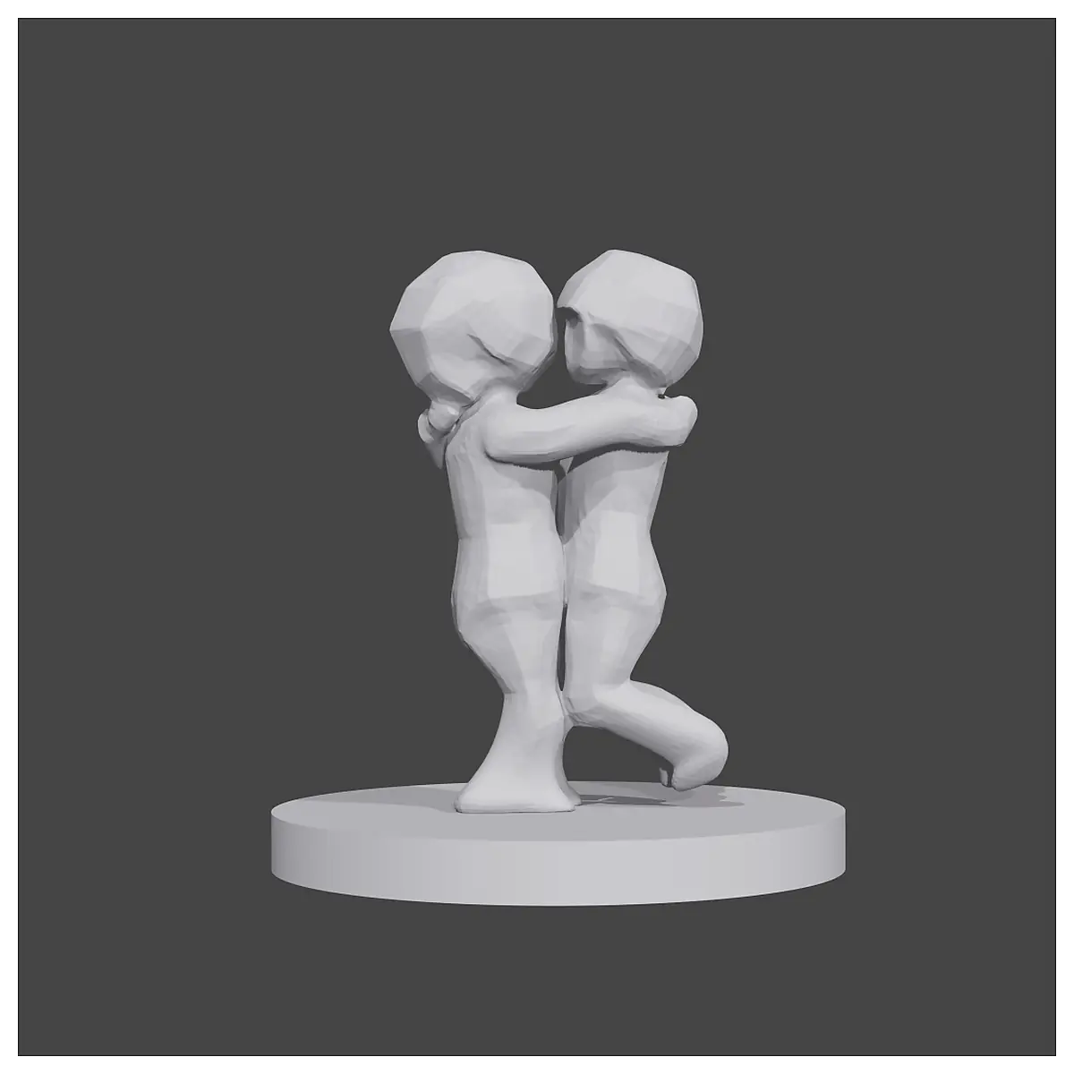Valentine s Day Sculpture Romantic Gift Art Piece Memorial Decor Love