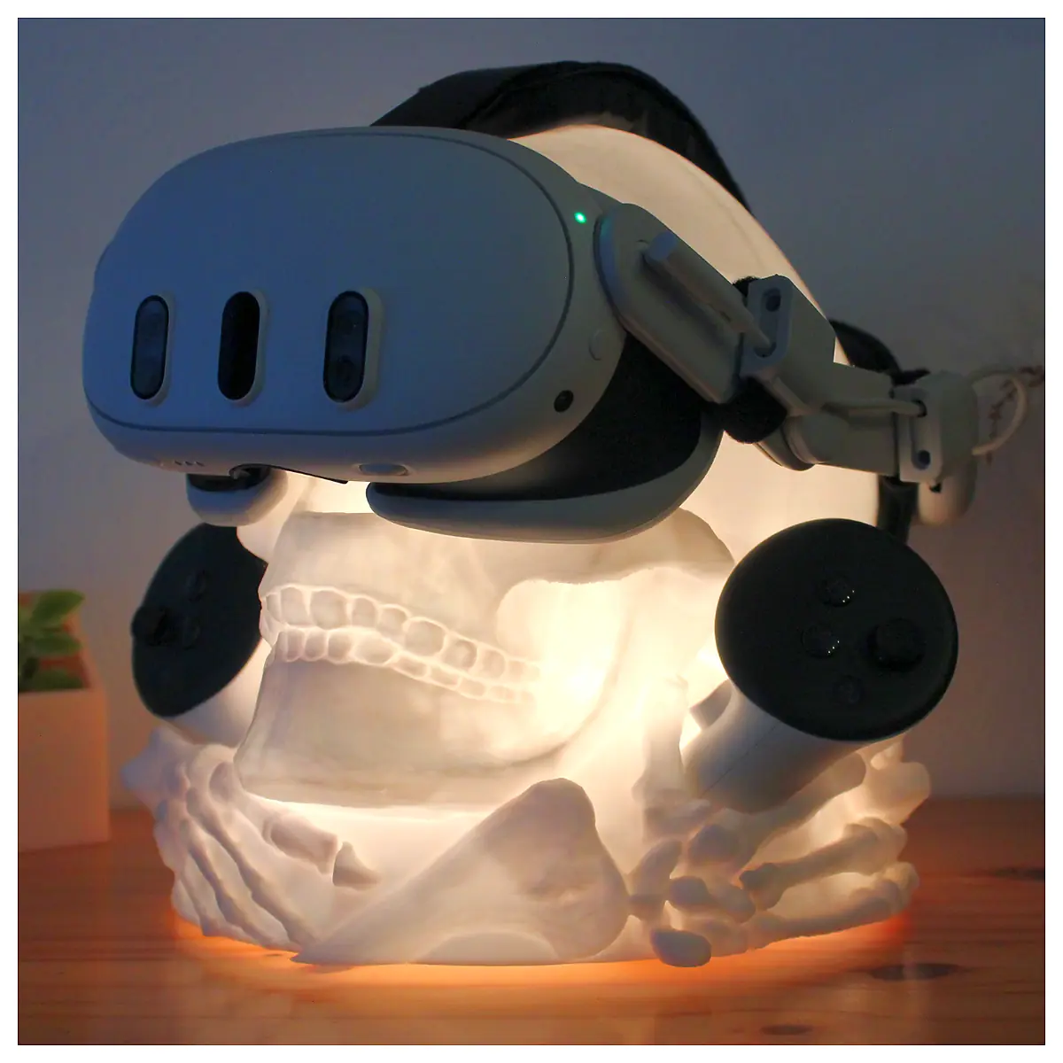 VR Headset Stand Compatible Meta Quest 2 3 Stable Mounting Virtual Reality Accessory Extension Dock