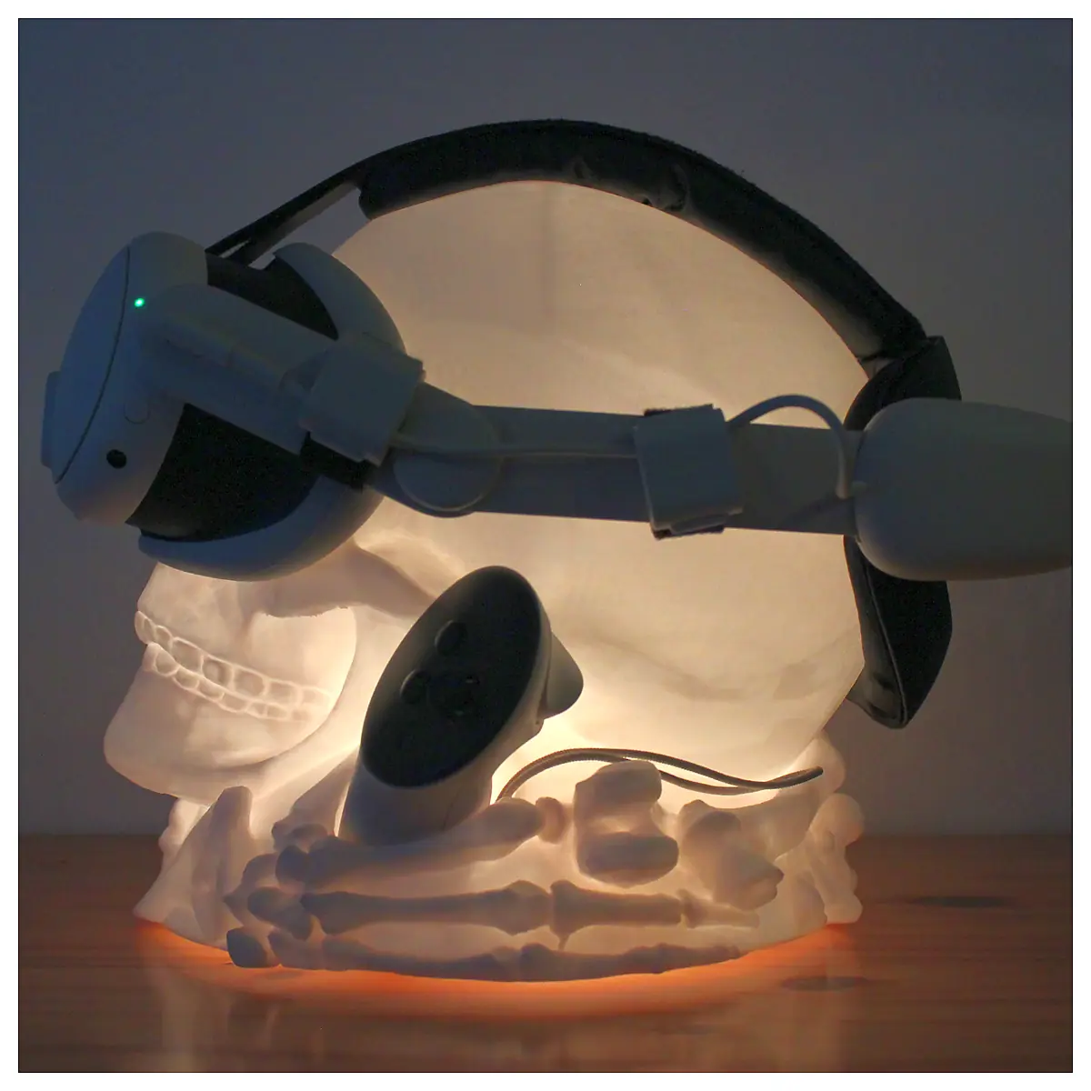 VR Headset Stand Compatible Meta Quest 2 3 Stable Mounting Virtual Reality Accessory Extension Dock