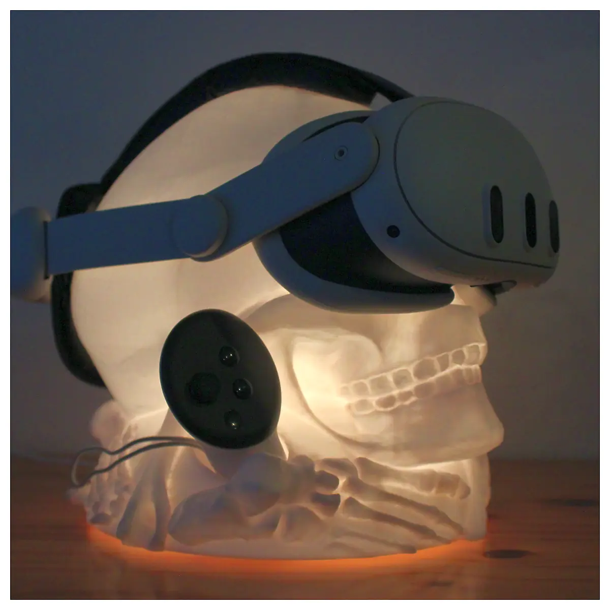 VR Headset Stand Compatible Meta Quest 2 3 Stable Mounting Virtual Reality Accessory Extension Dock