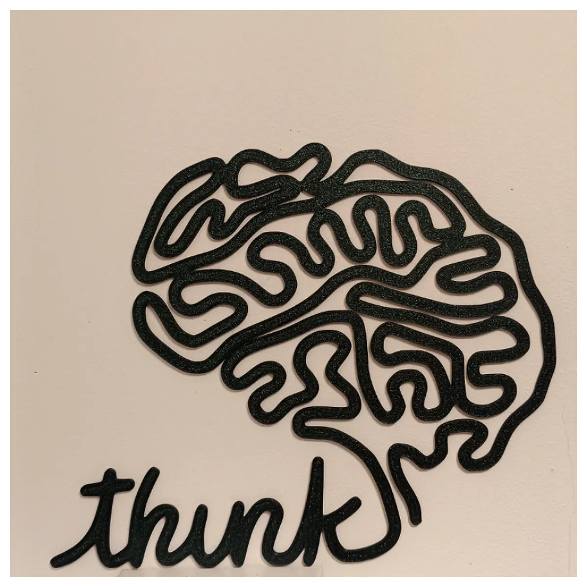 Brain Wall Art 2D Decor Wall Stickers Thinking Wall Creative Gift Decor Wholesale