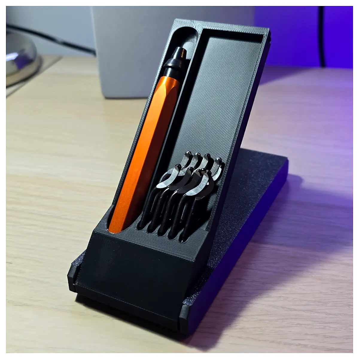 Deburring Tool Case Heavy Duty Storage Organizer Tool Accessories Fast Edge Removal Tooling