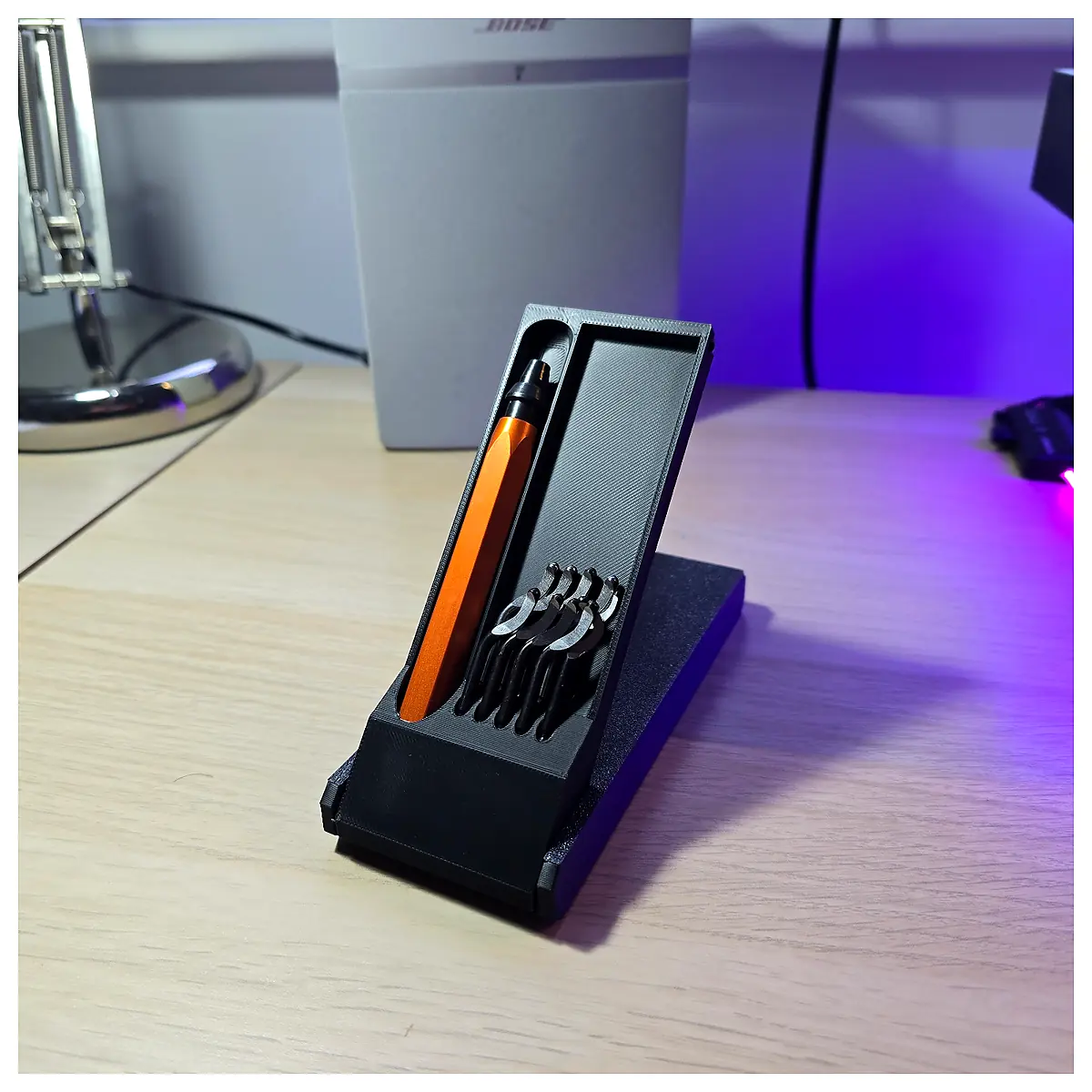 Deburring Tool Case Heavy Duty Storage Organizer Tool Accessories Fast Edge Removal Tooling