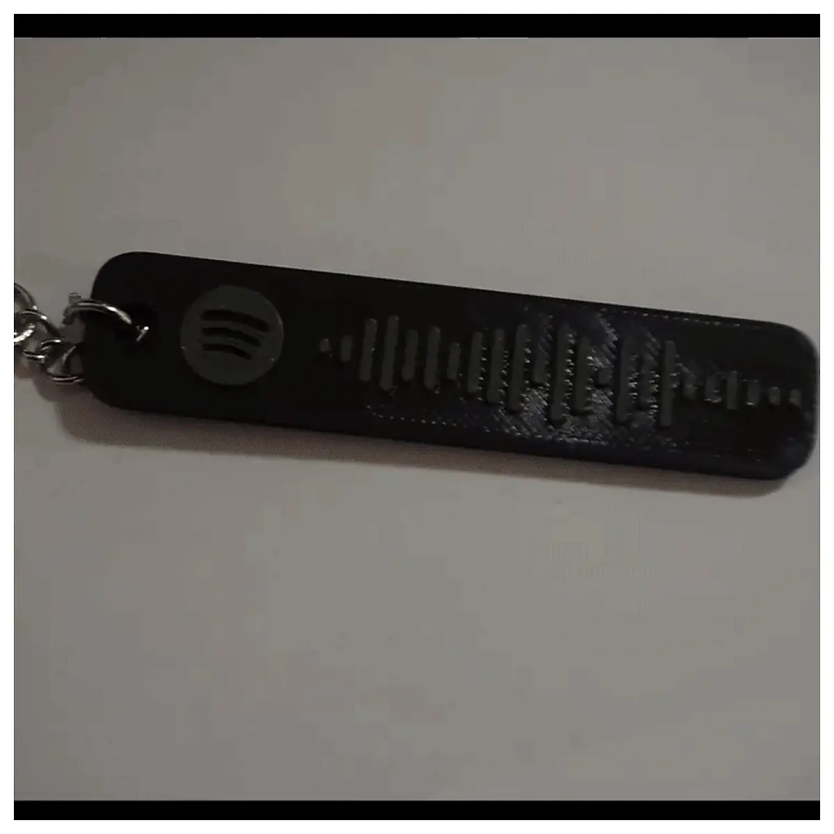 Customizable Spotify Keychain Music Decor Car Key Phone Accessory Music Lover Gift