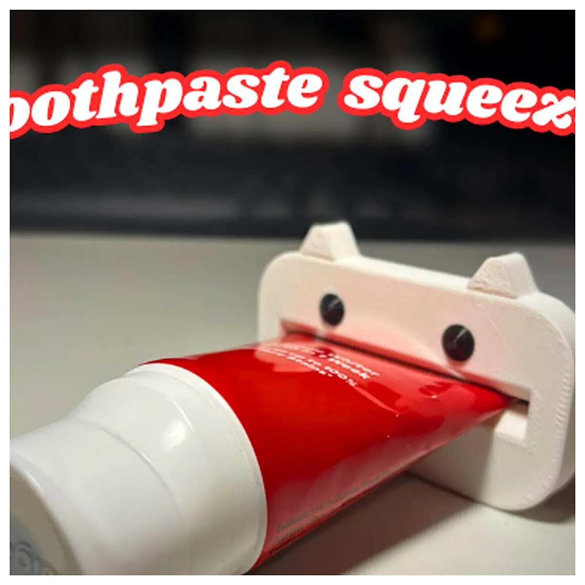 Cute Toothpaste Squeezer Tube Applicator Toothpaste Tool Storage Container Universal Seal Leak Proof Toothpaste Accessories