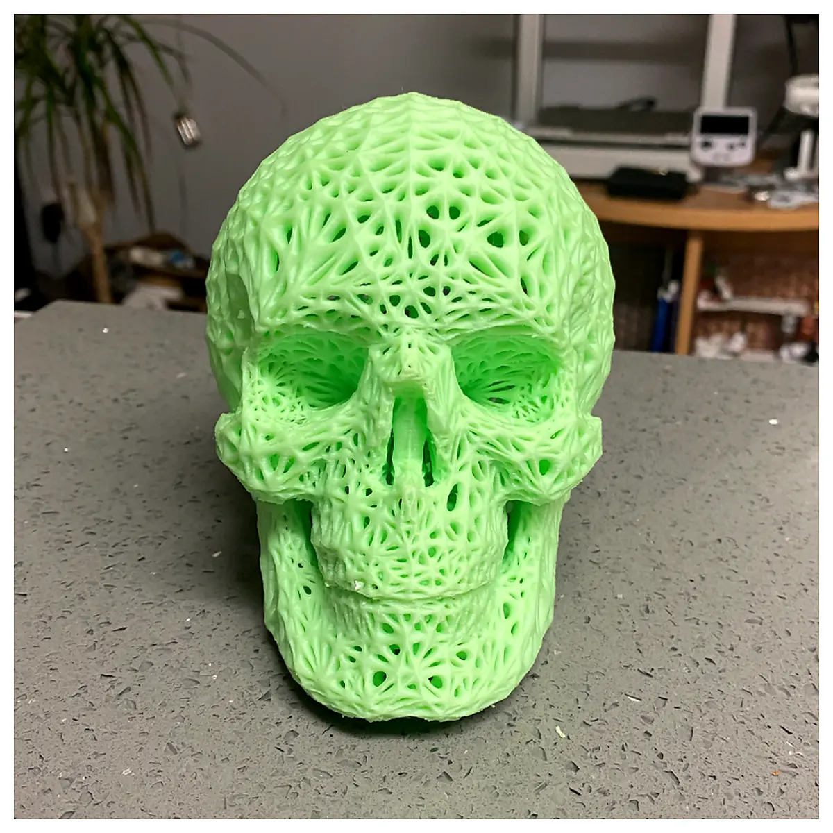 Glow in the Dark Skull Head Decoration Night Horror Prop Skull Decor Glow Skull Gift