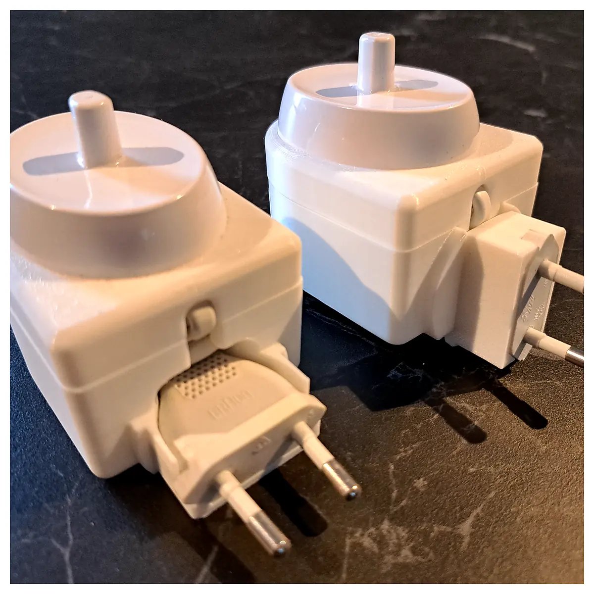 Electric Toothbrush Charger Holder Bracket Fuse Compatible EURO BS 4573 UNGER